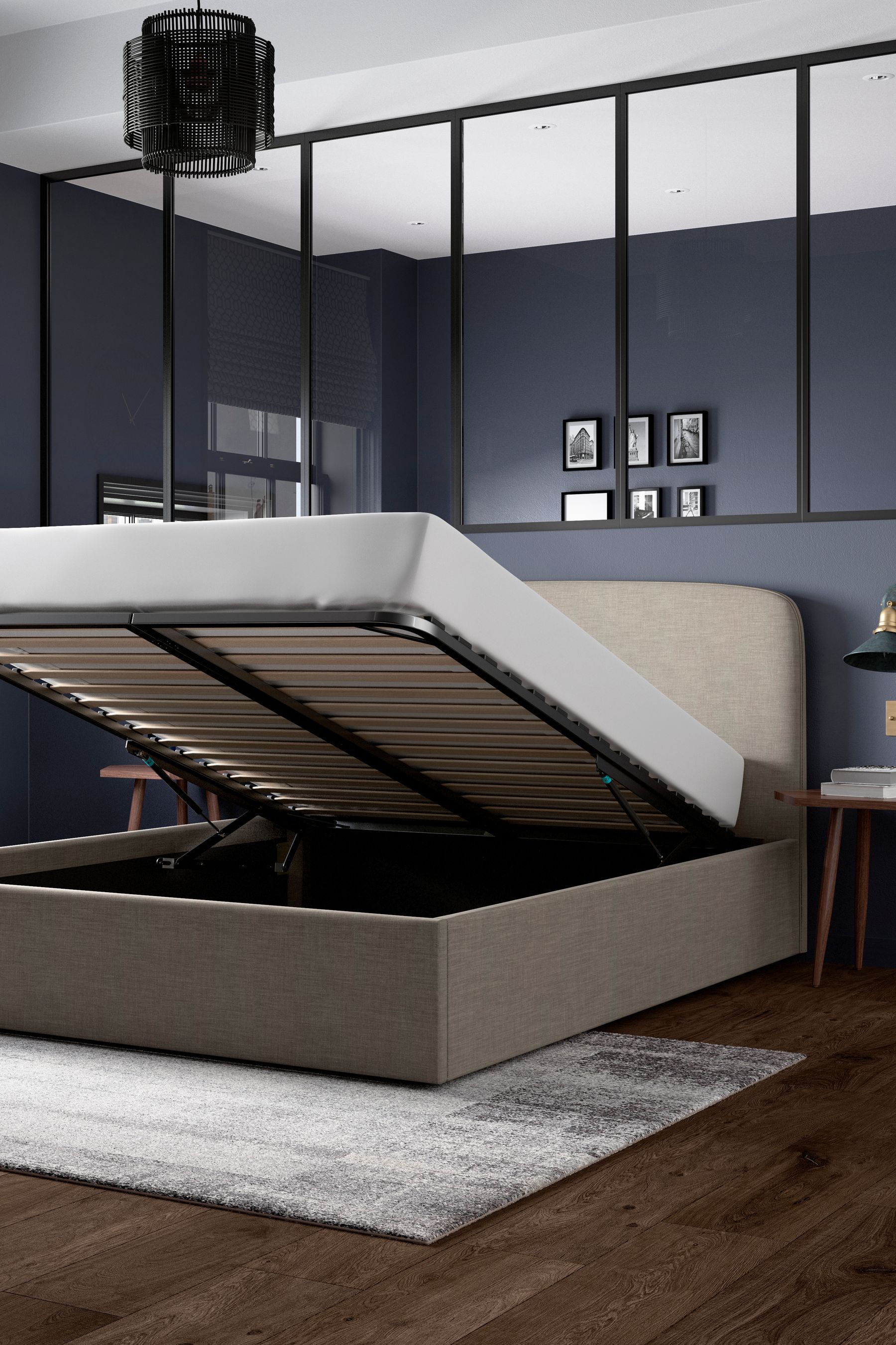 Buy Matson Upholstered Bed Frame from Next Ireland