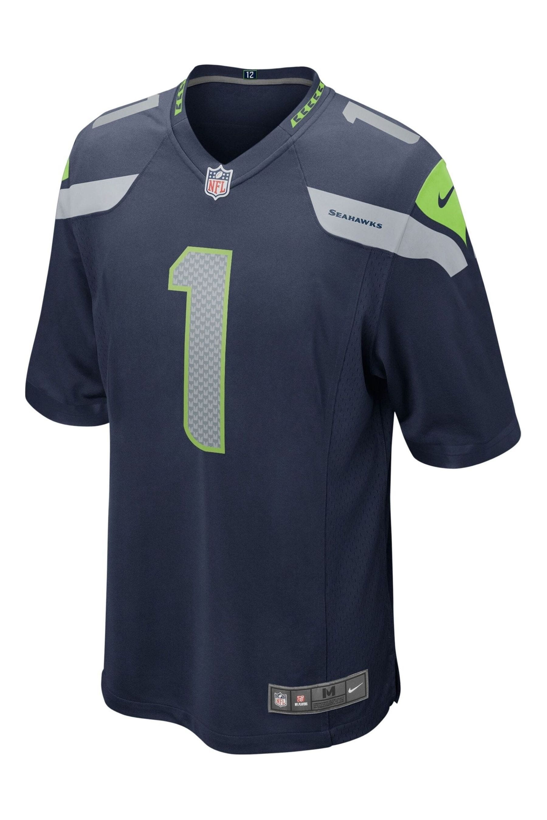 Buy Nike Blue Seattle Seahawks Home Game Jersey - Jordyn Brooks from ...