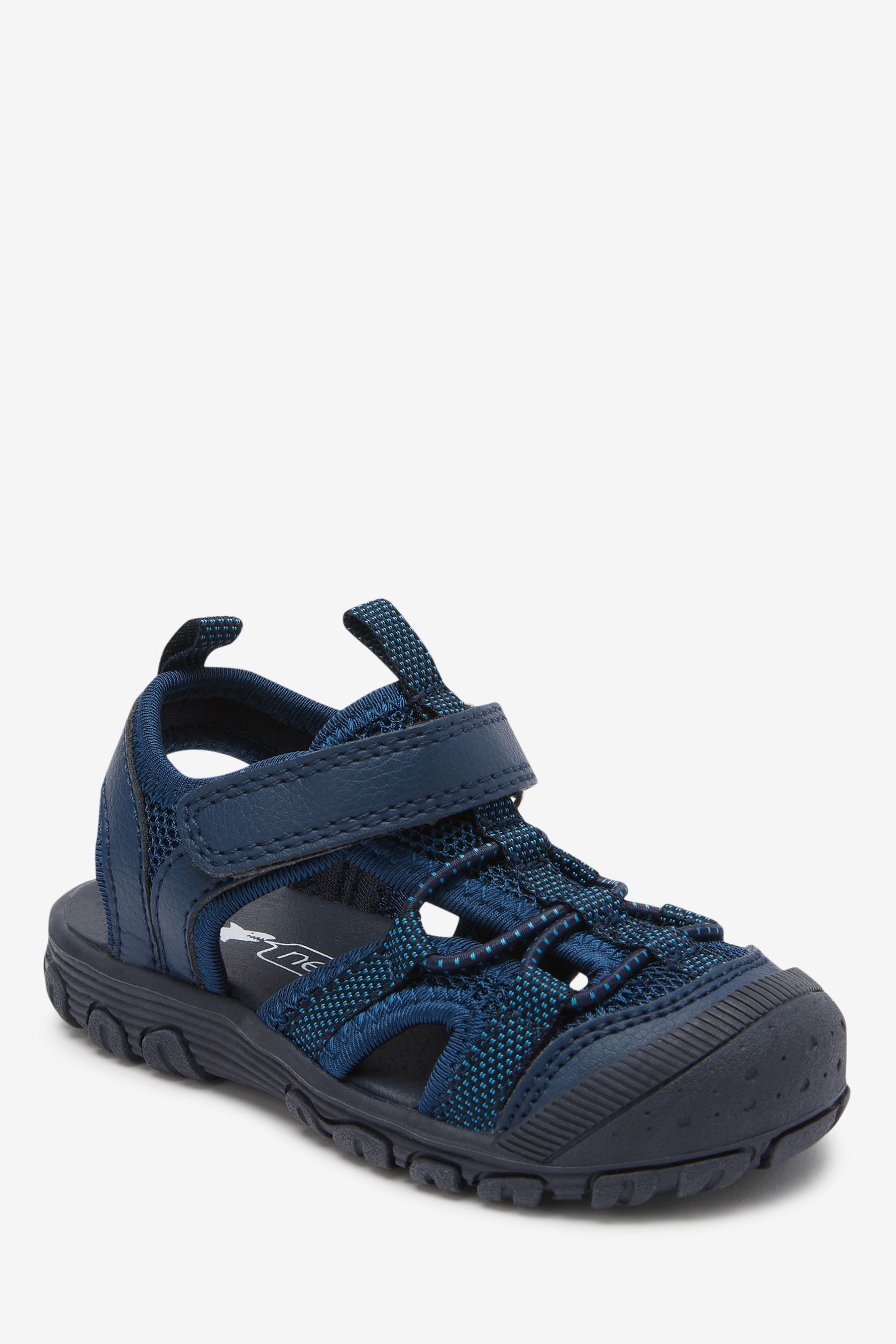 Buy Navy Bump Toe Trekker Sandals from the Next UK online shop