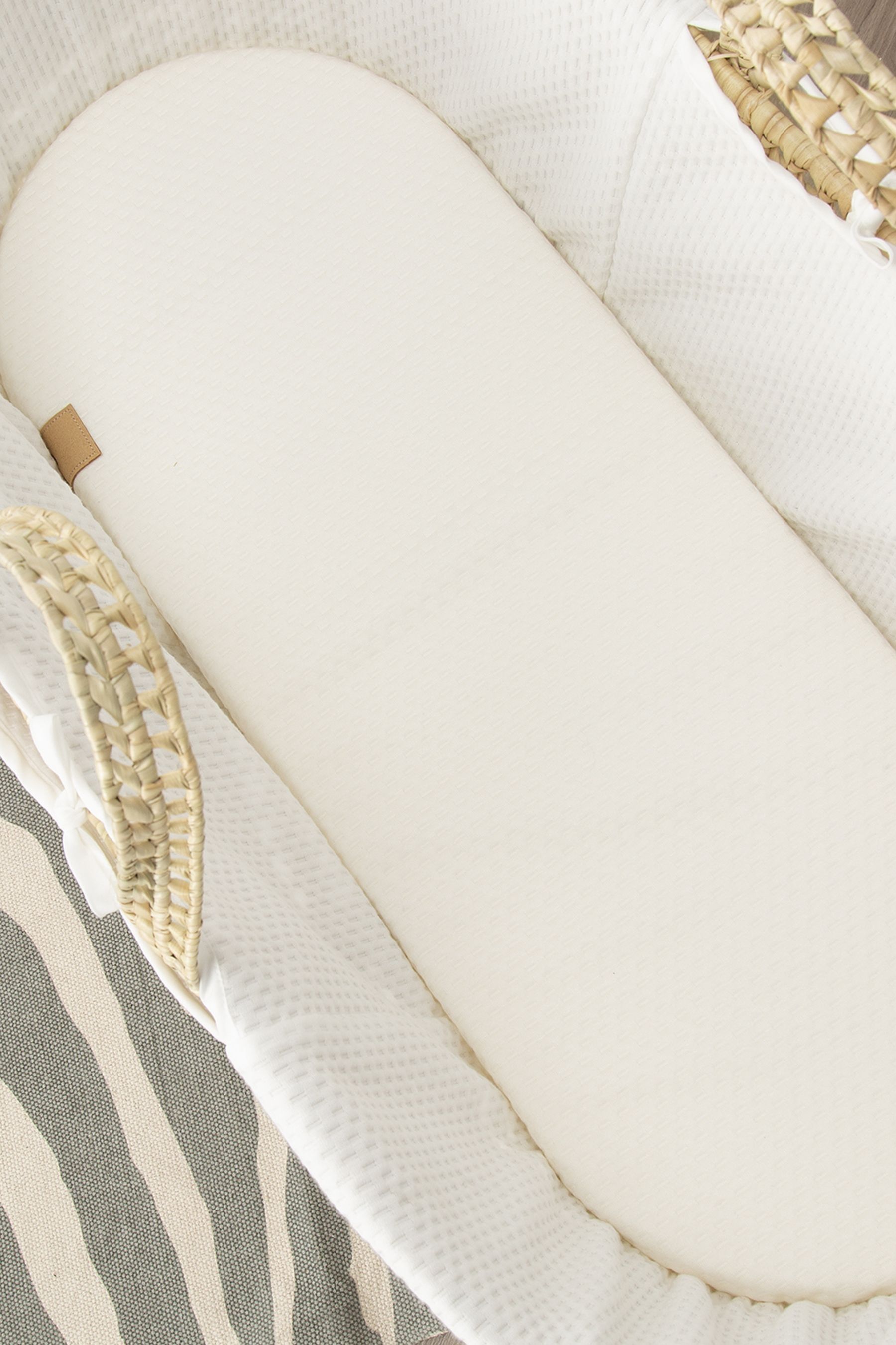 Buy Cuddleco Hypo Allergenic Small Moses Basket Mattress from the Laura