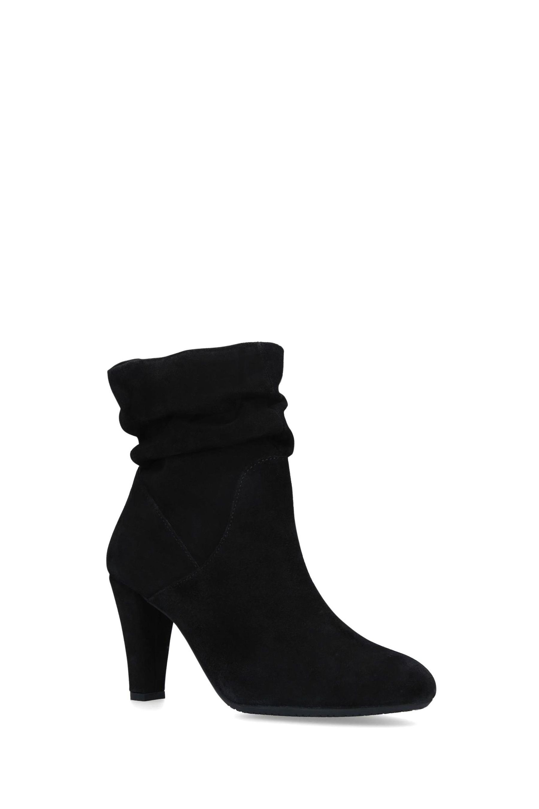 carvela black tanga boots