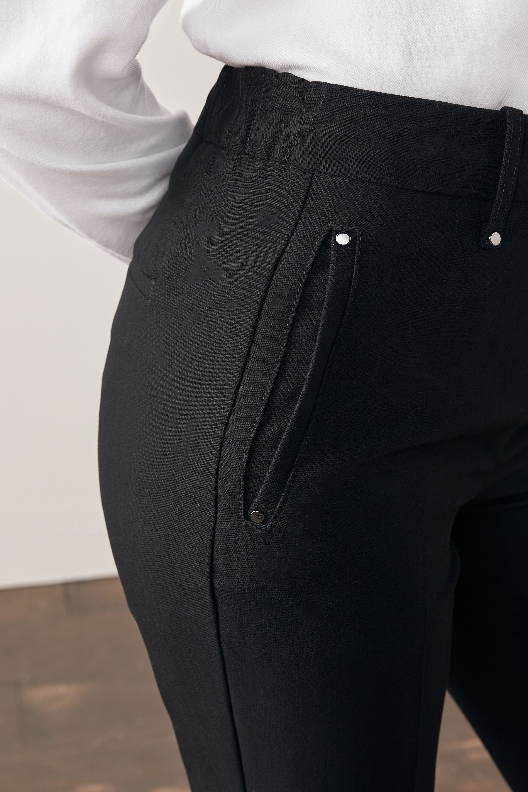 Buy Tailored Elasticated Back Skinny Leg Trousers from Next USA