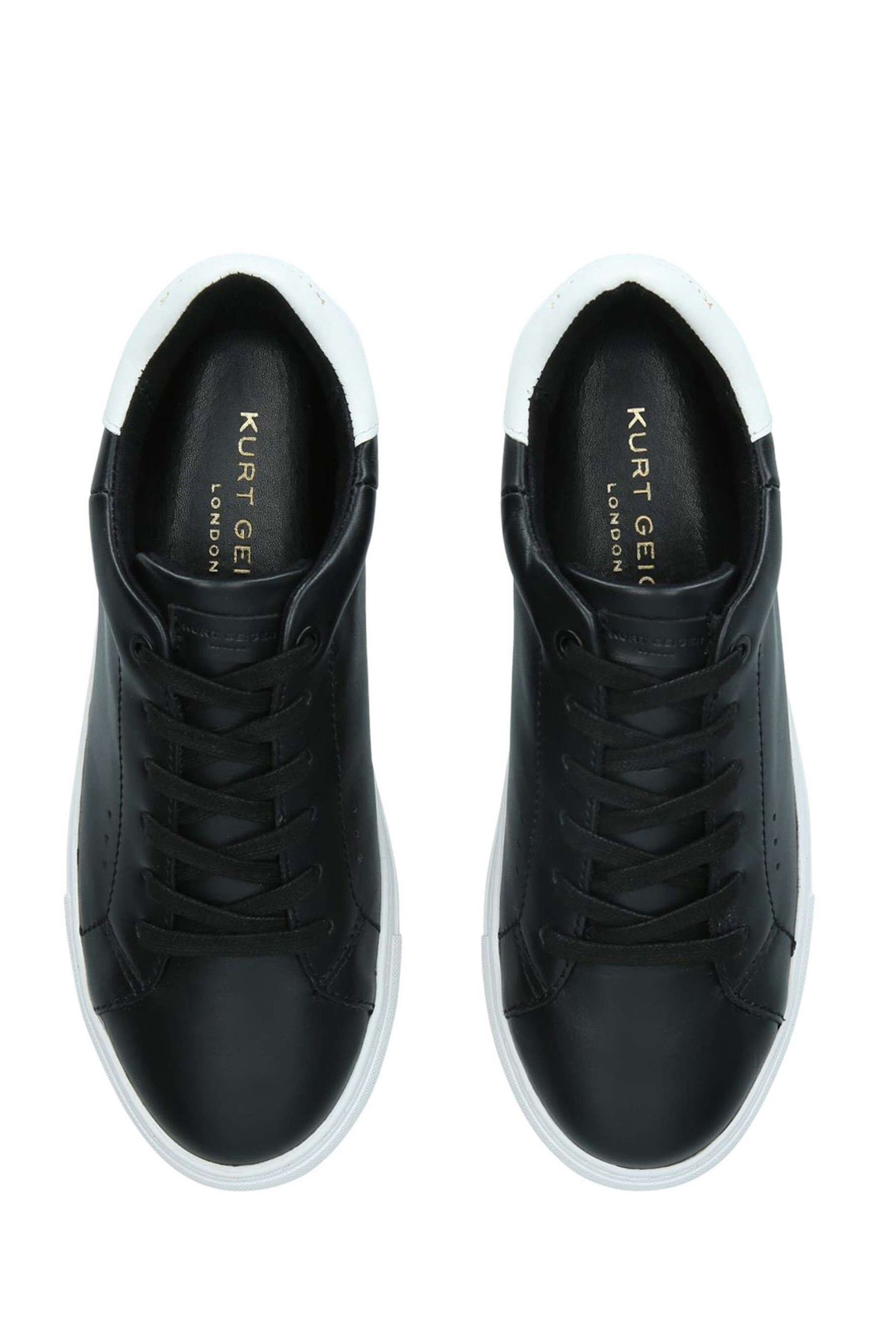 kurt geiger laney black trainers