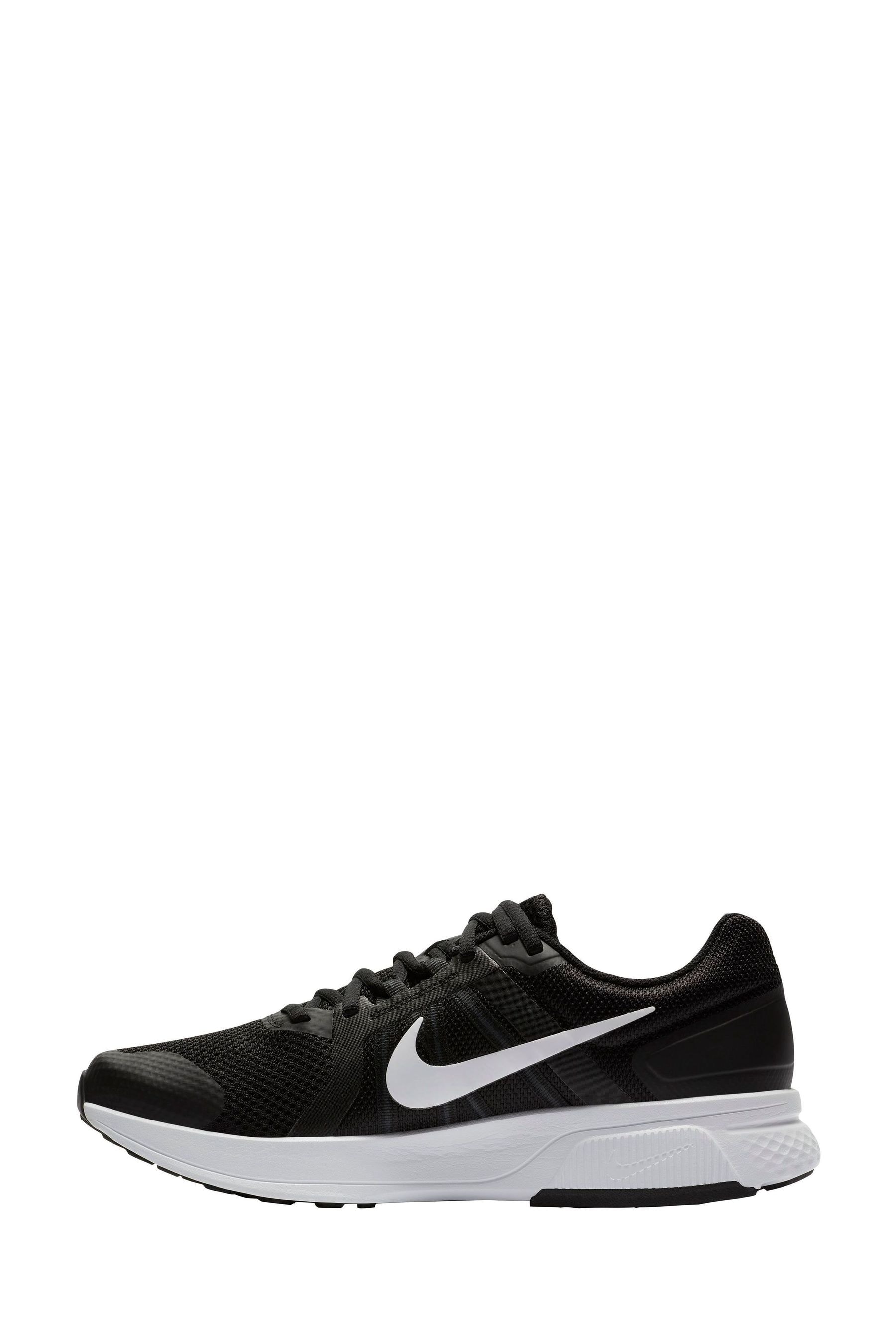 nike men's run swift 2 running shoe black
