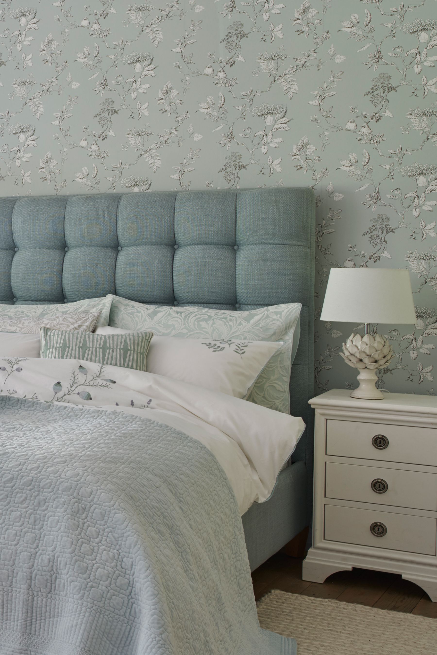 Buy Laura Ashley Elderwood Wallpaper Sample from the Next