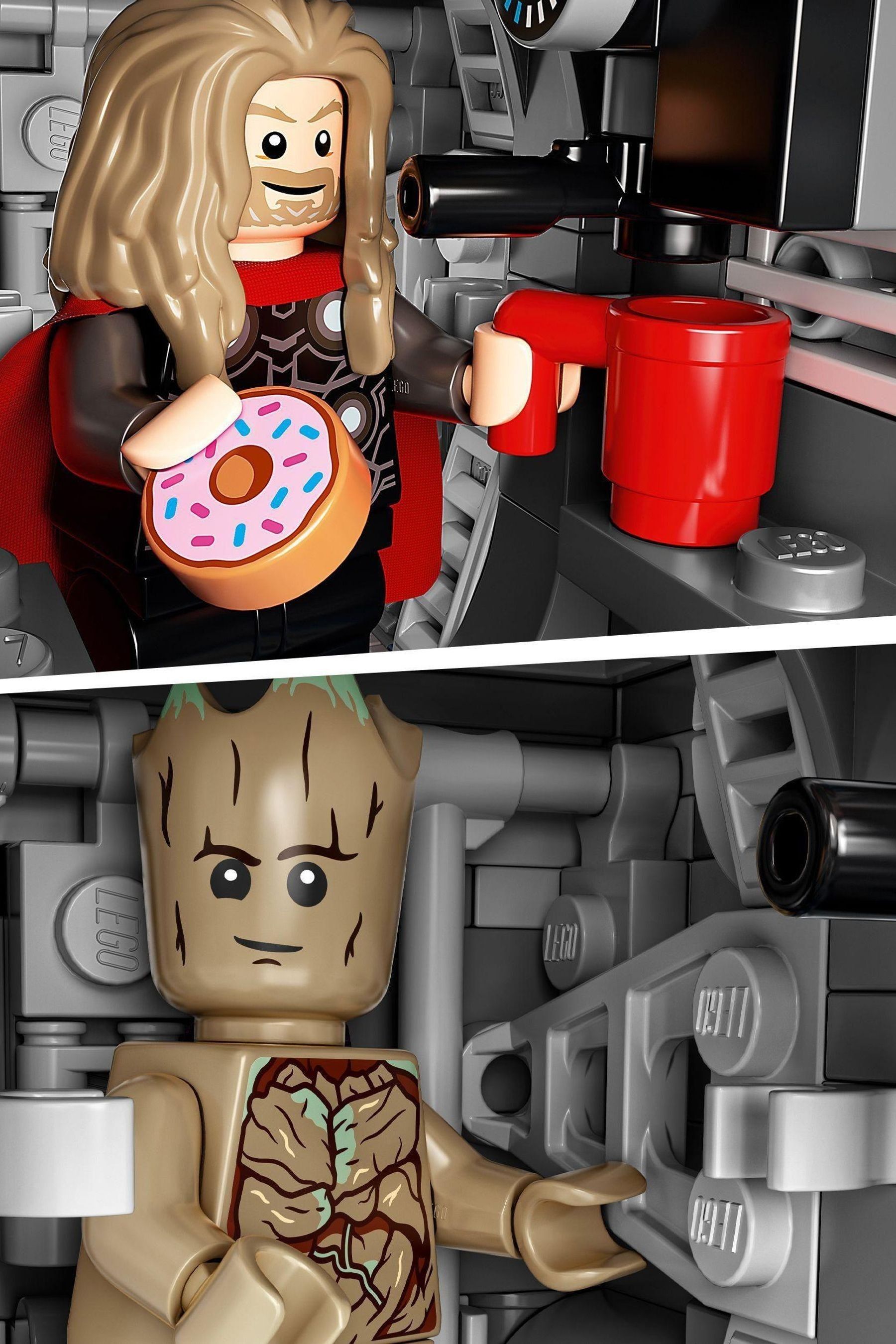 lego guardians of the galaxy spaceship