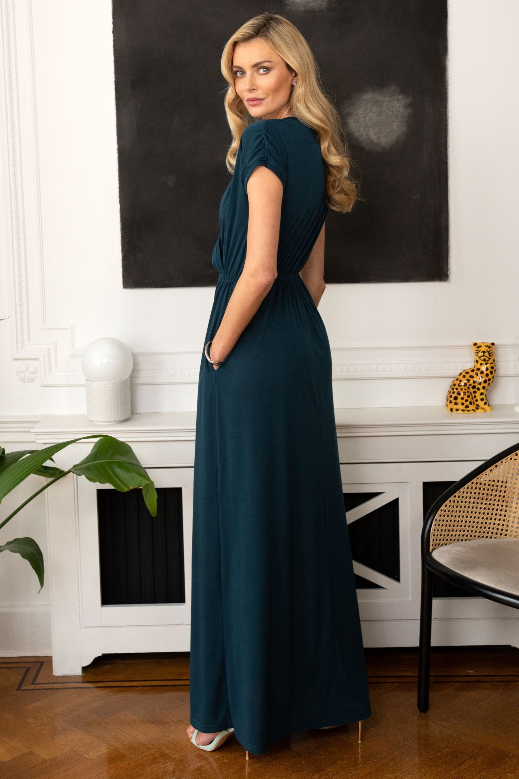 teal maxi