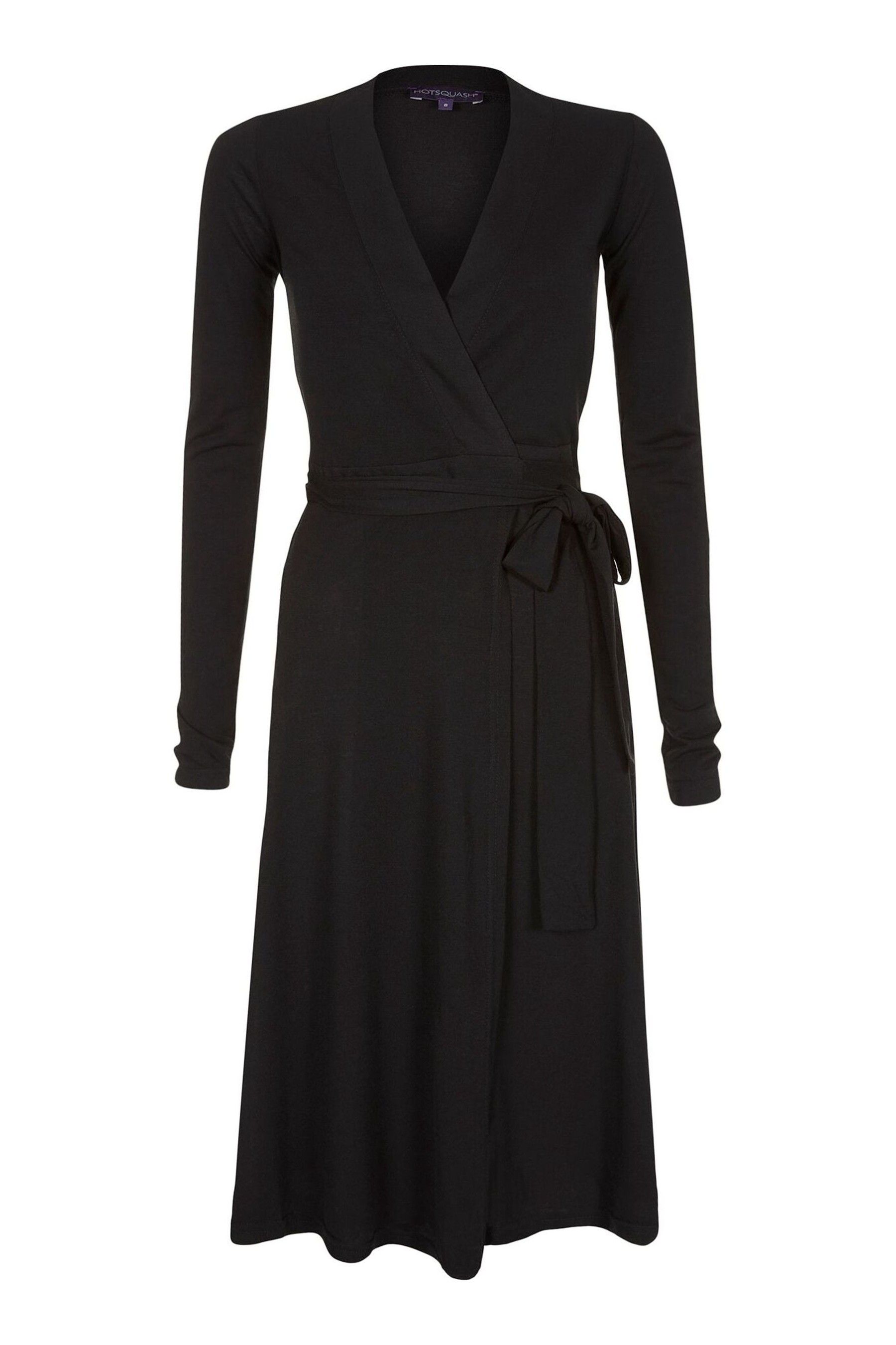 Buy HotSquash Black The Wrap Dress from the Next UK online shop