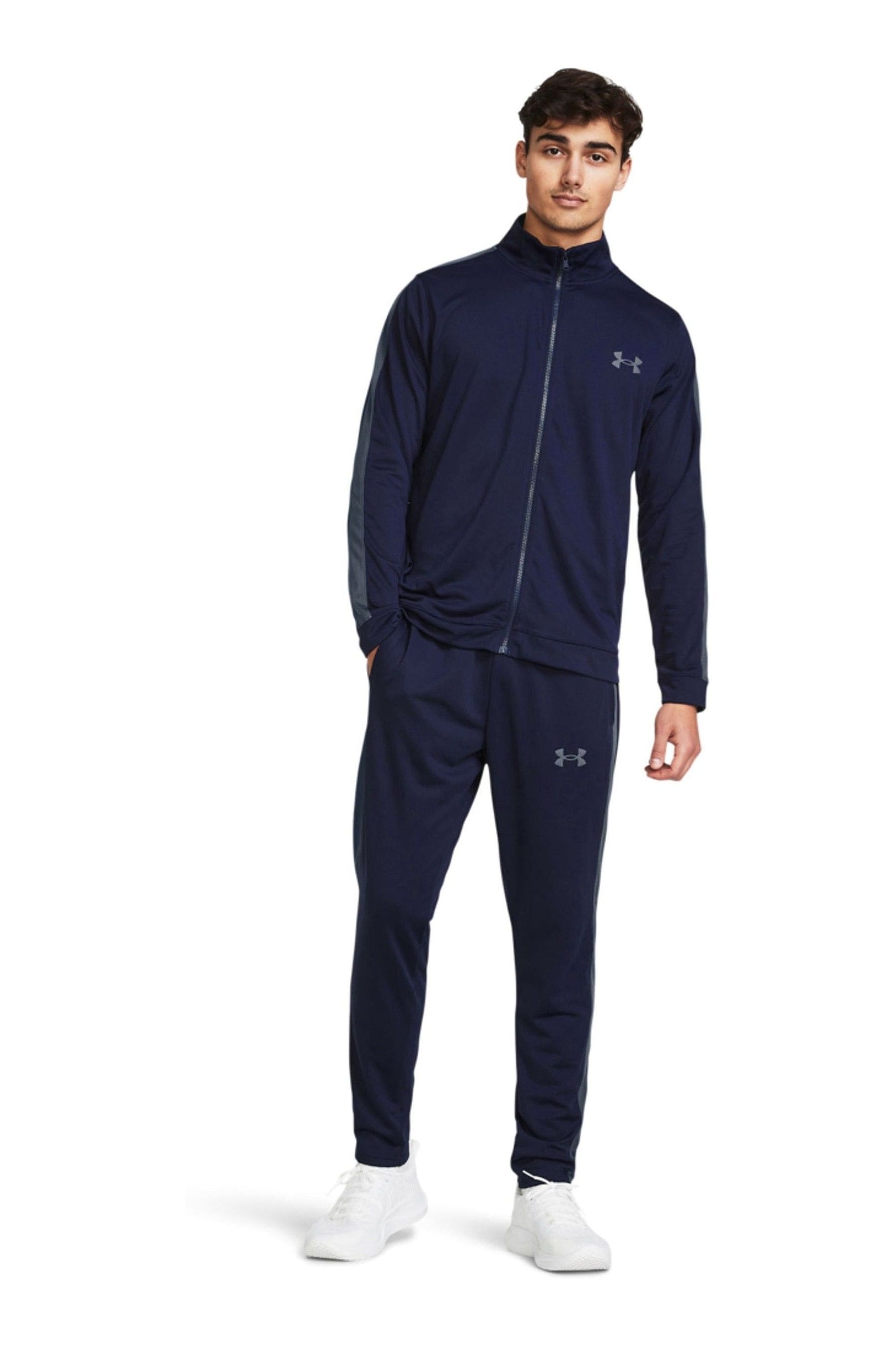 Buy Under Armour Navy/Grey Rival Tracksuit from Next Ireland