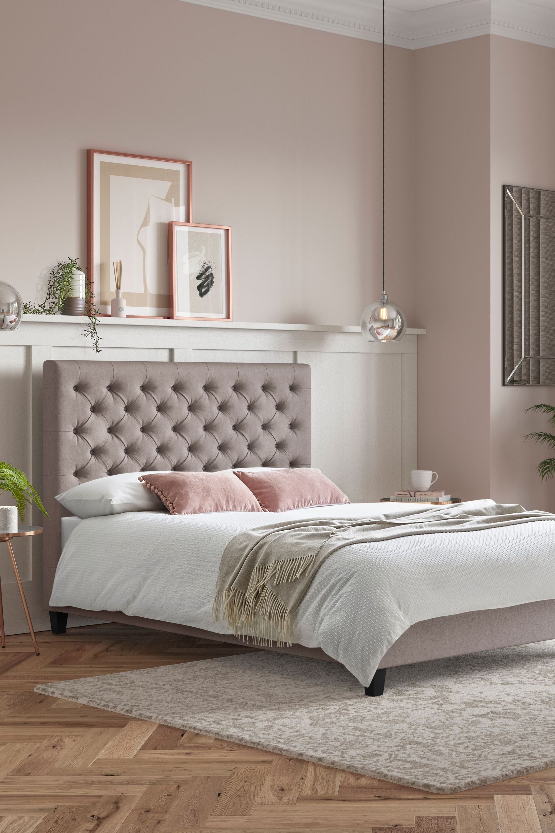 Buy Paris Upholstered Frame from Next Ireland