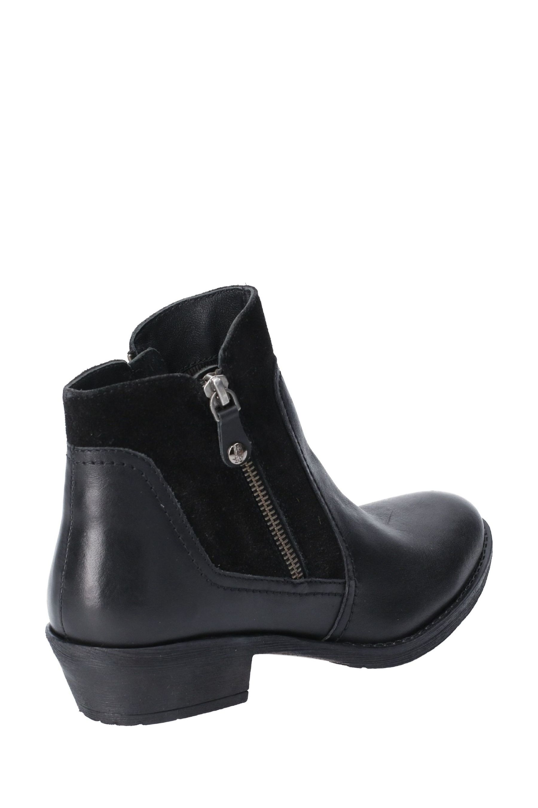 hush puppies black bonnie boots