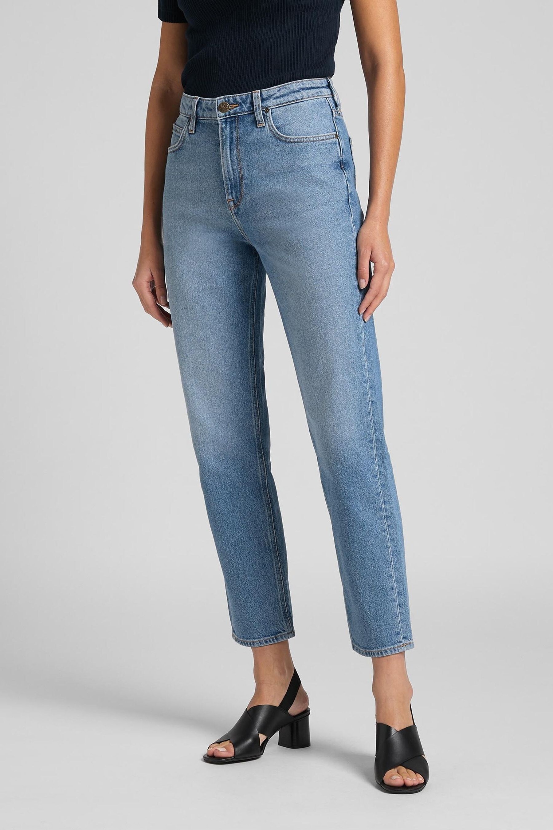 Buy Lee Carol Cropped Straight Fit Jeans from the Next UK online shop