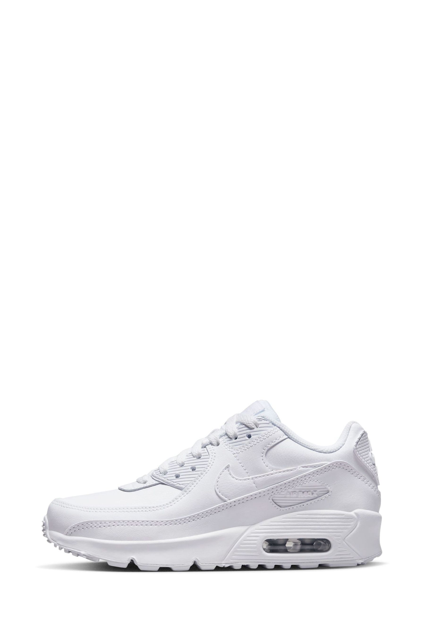 junior white nike air max 90