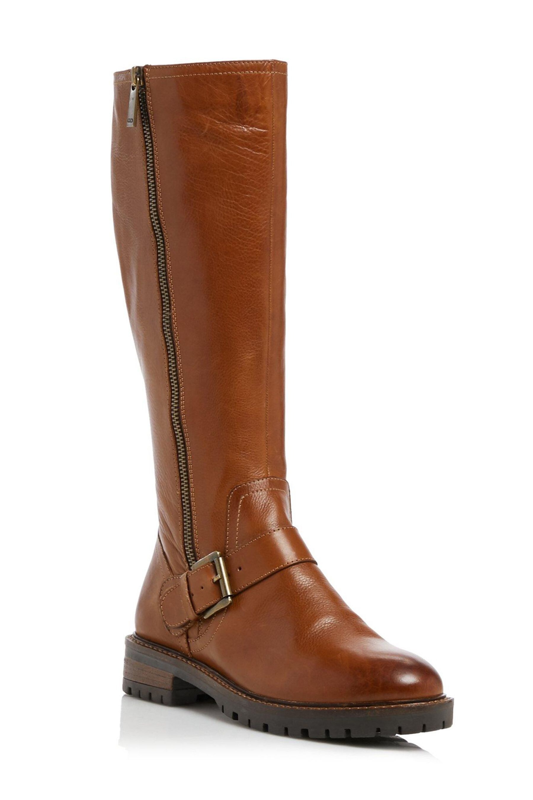 dune tan calf boots