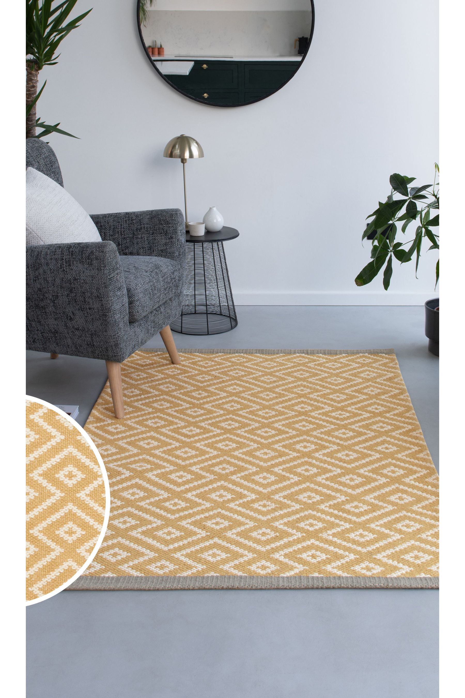 Buy Geo Diamond Rug from Next Ireland