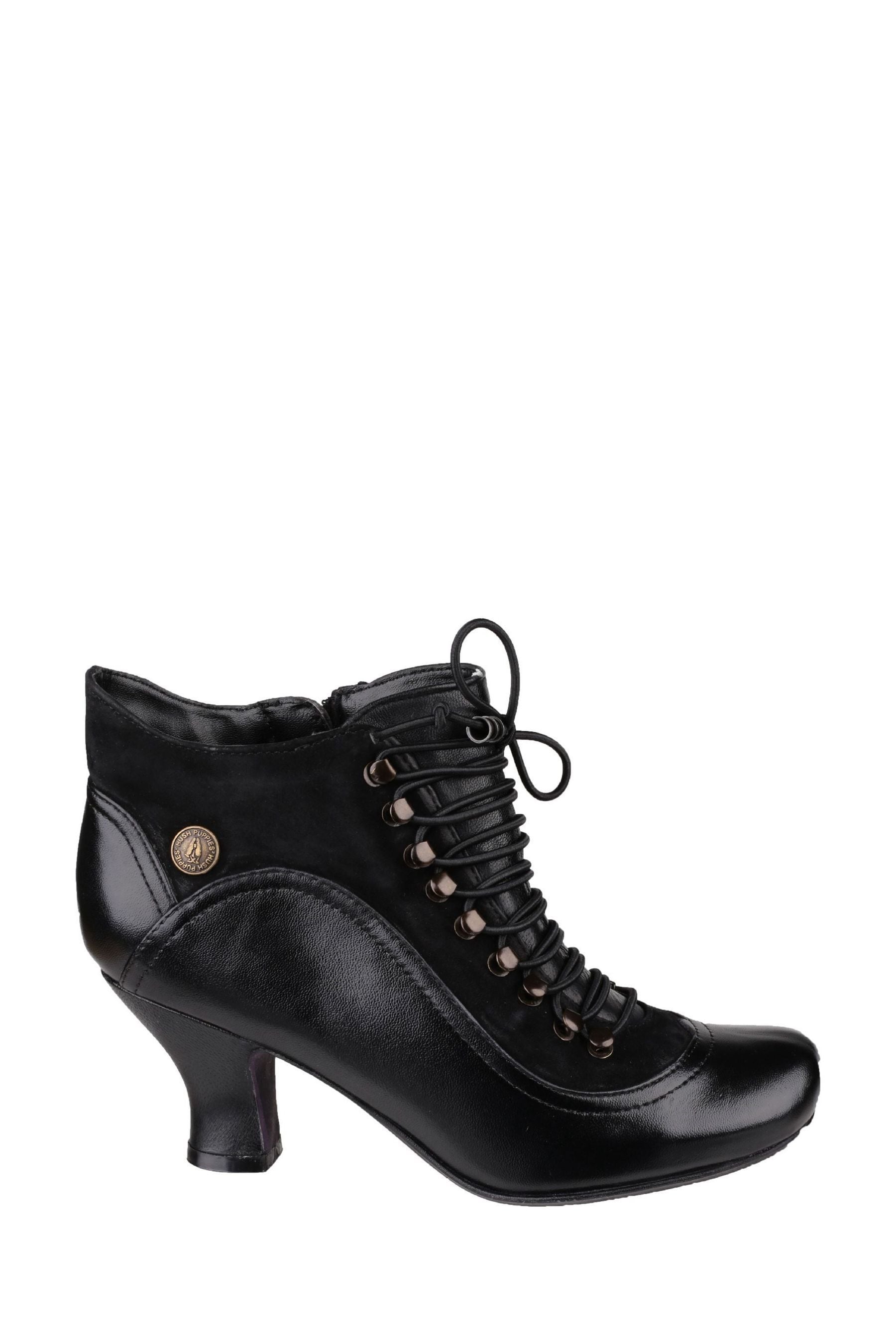 hush puppies black bonnie boots