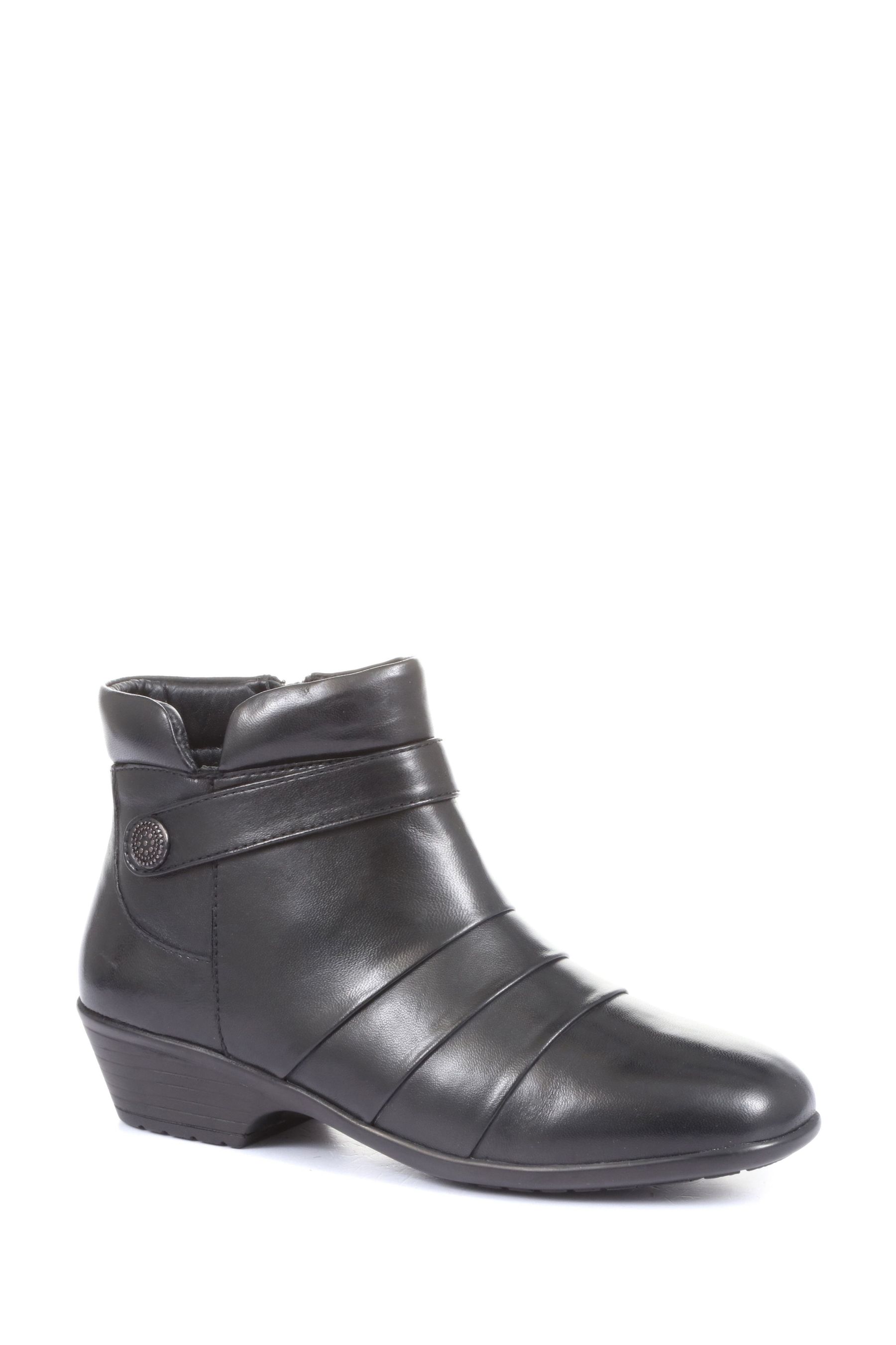 pavers green ankle boots