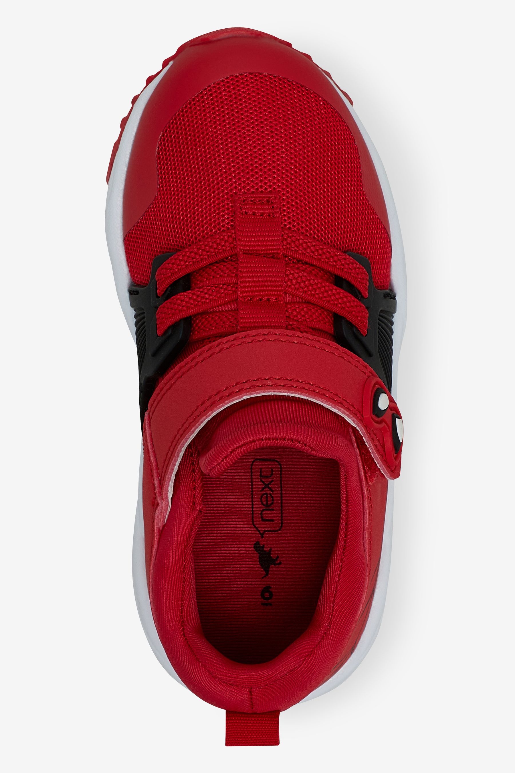 Next elastic lace trainers clearance