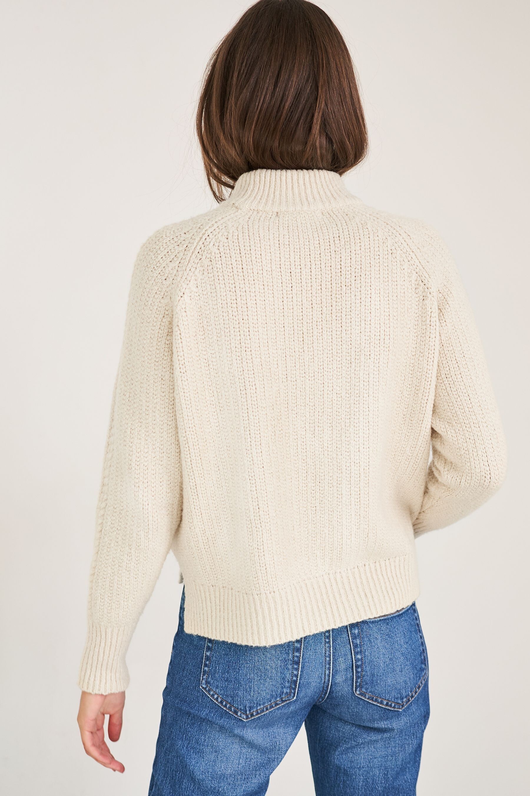 Buy White Stuff Ivory Cinnamon Cable Jumper from the Next UK online shop