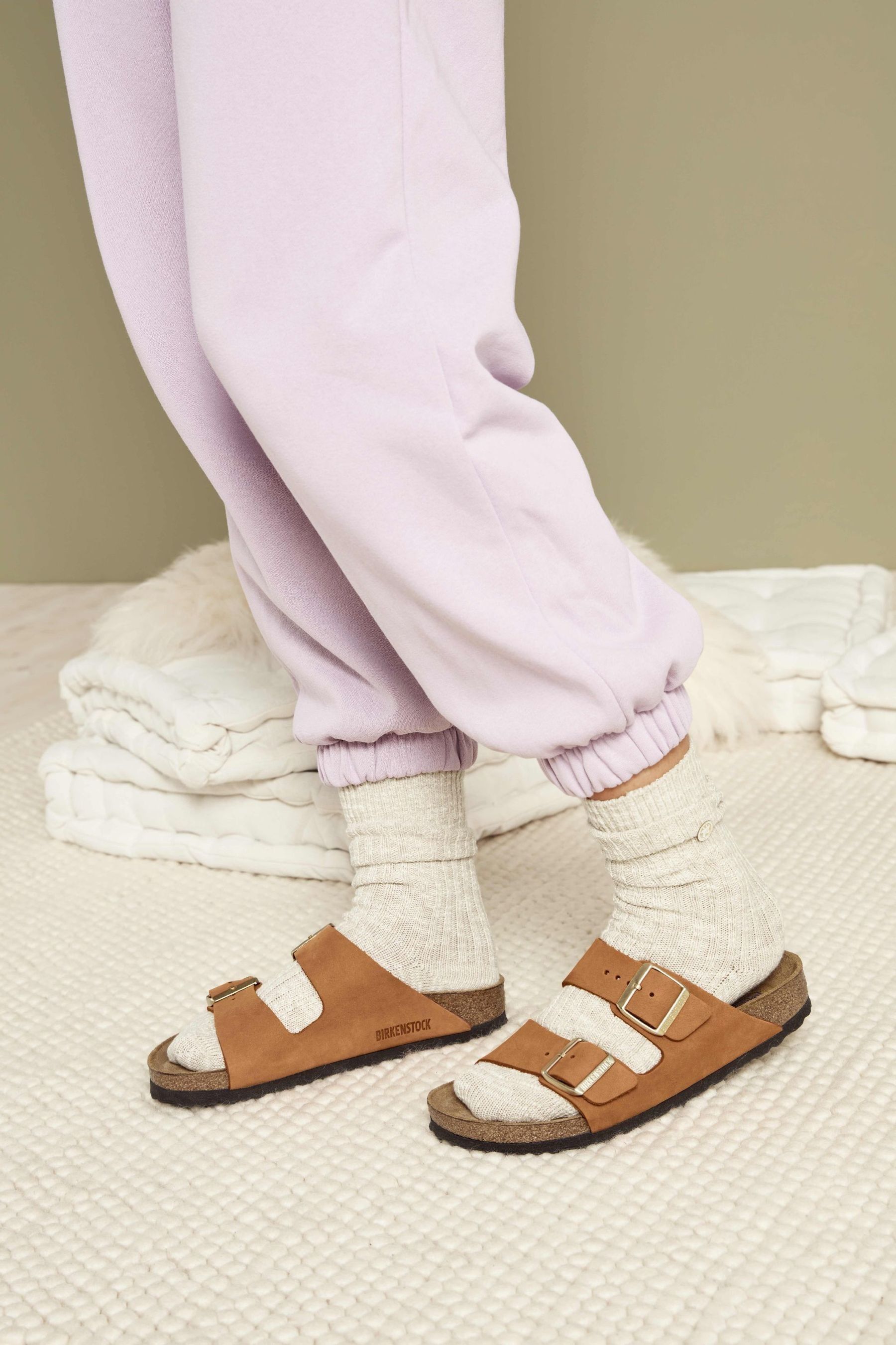 birkenstock gizeh weichbettung pecan