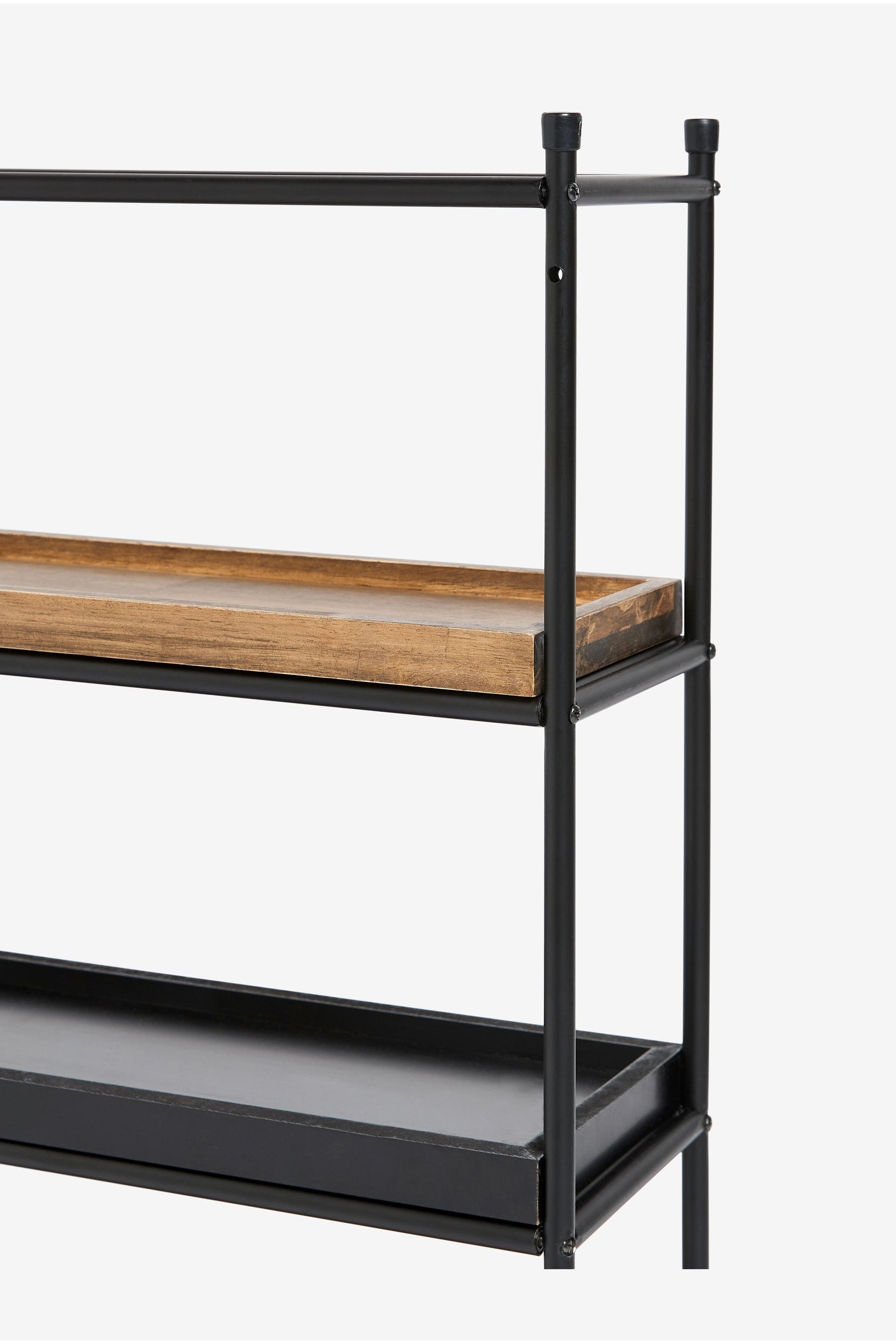 Buy Bronx Industrial Square Wall Shelves 4 Tier Unit from Next Ireland