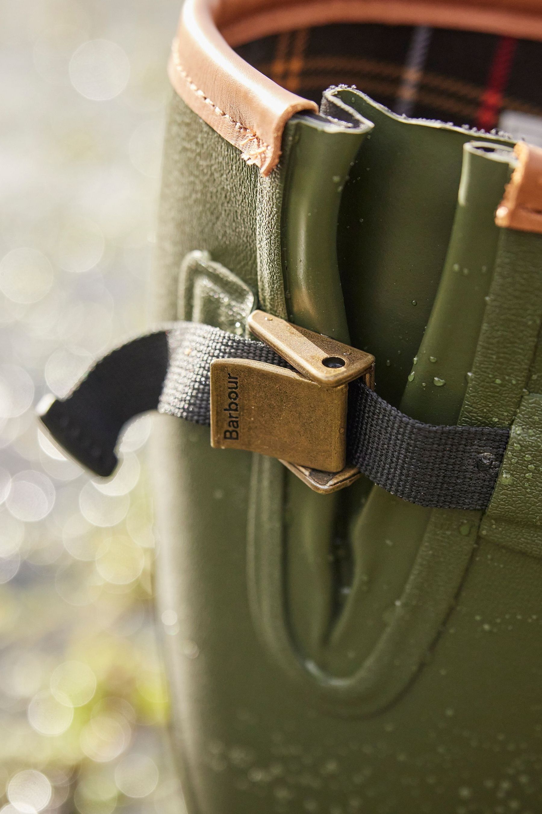 barbour wilton wellies olive