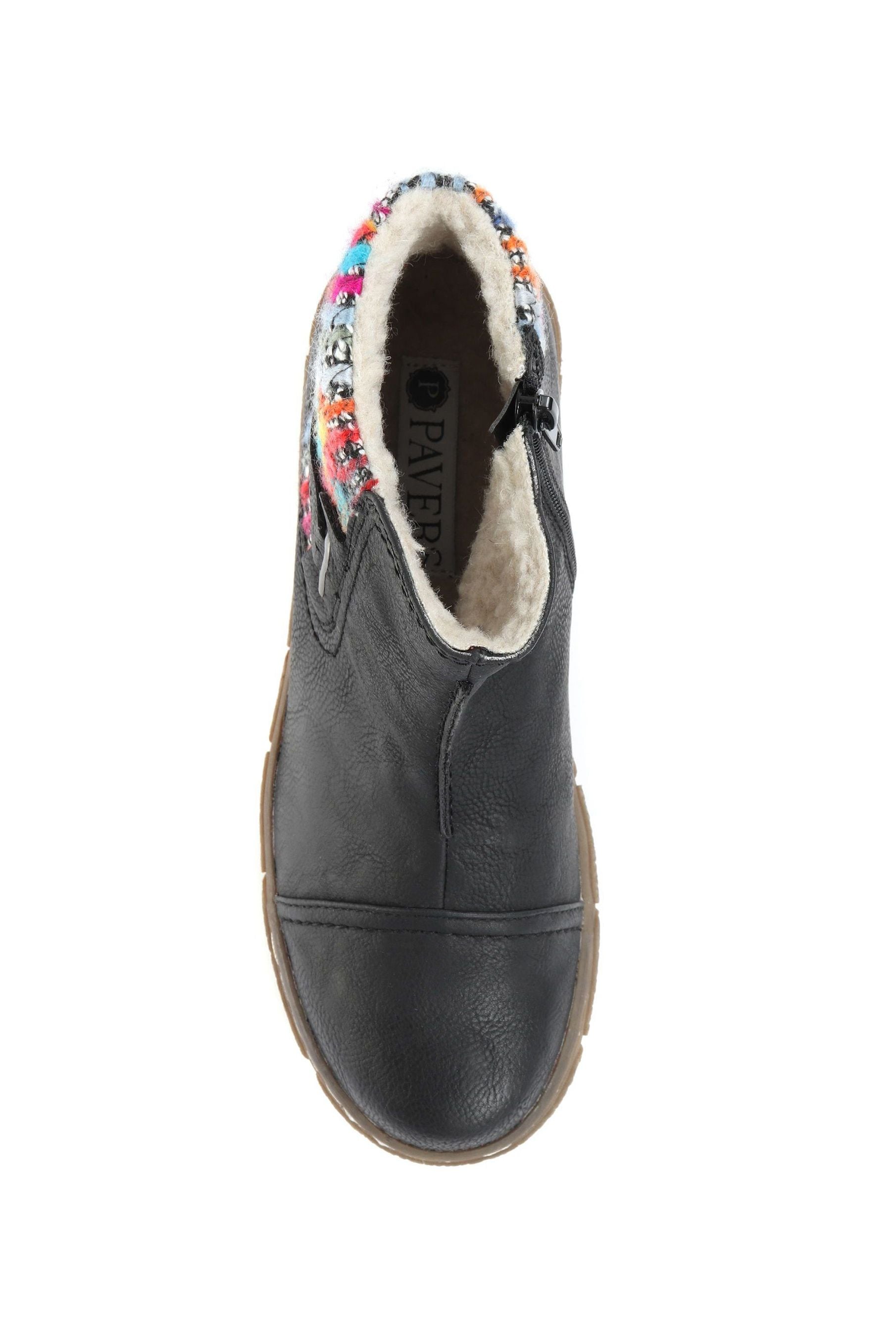 pavers ladies wide fit boots