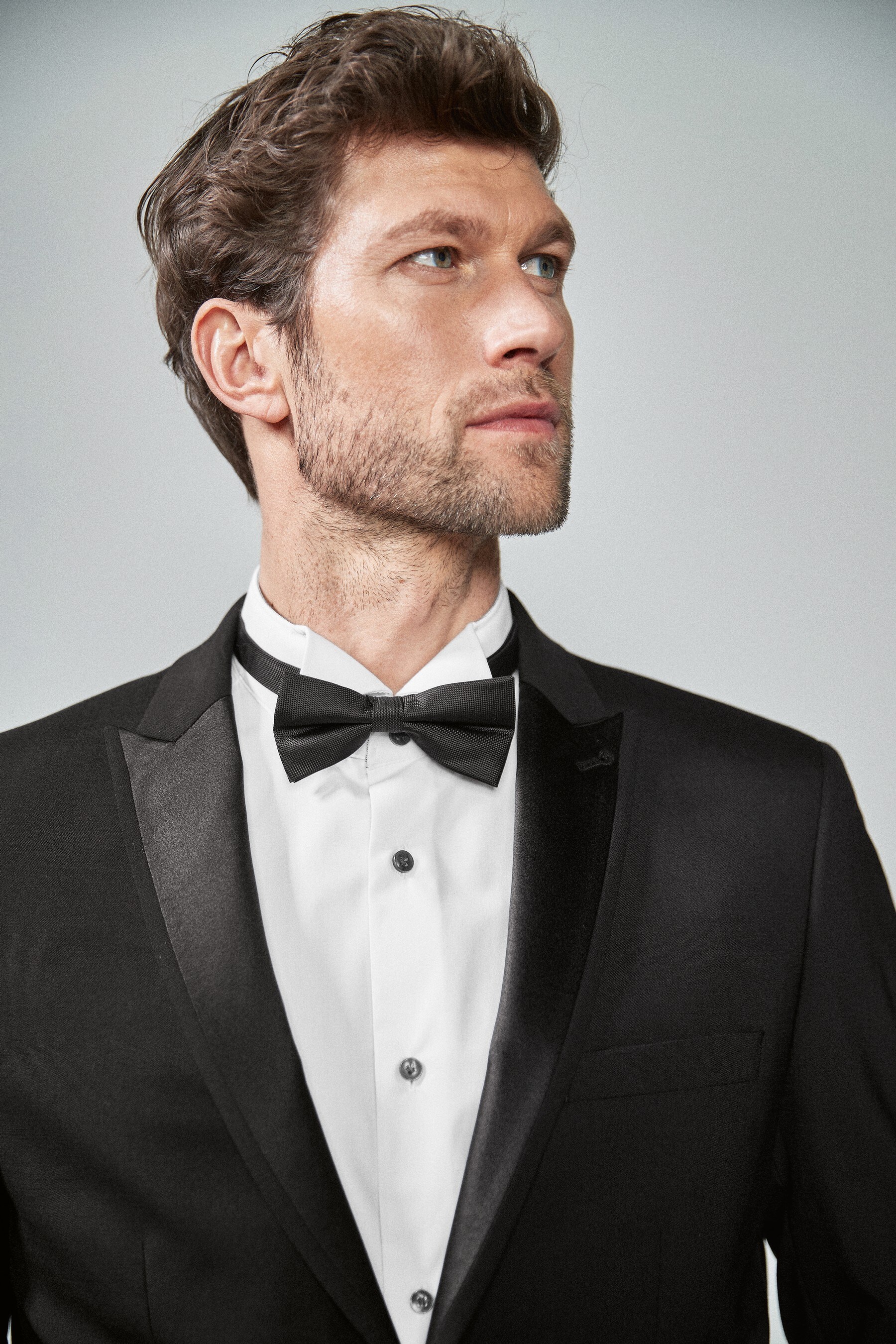 Buy Tailored Fit Tuxedo Suit: Jacket from Next Ireland