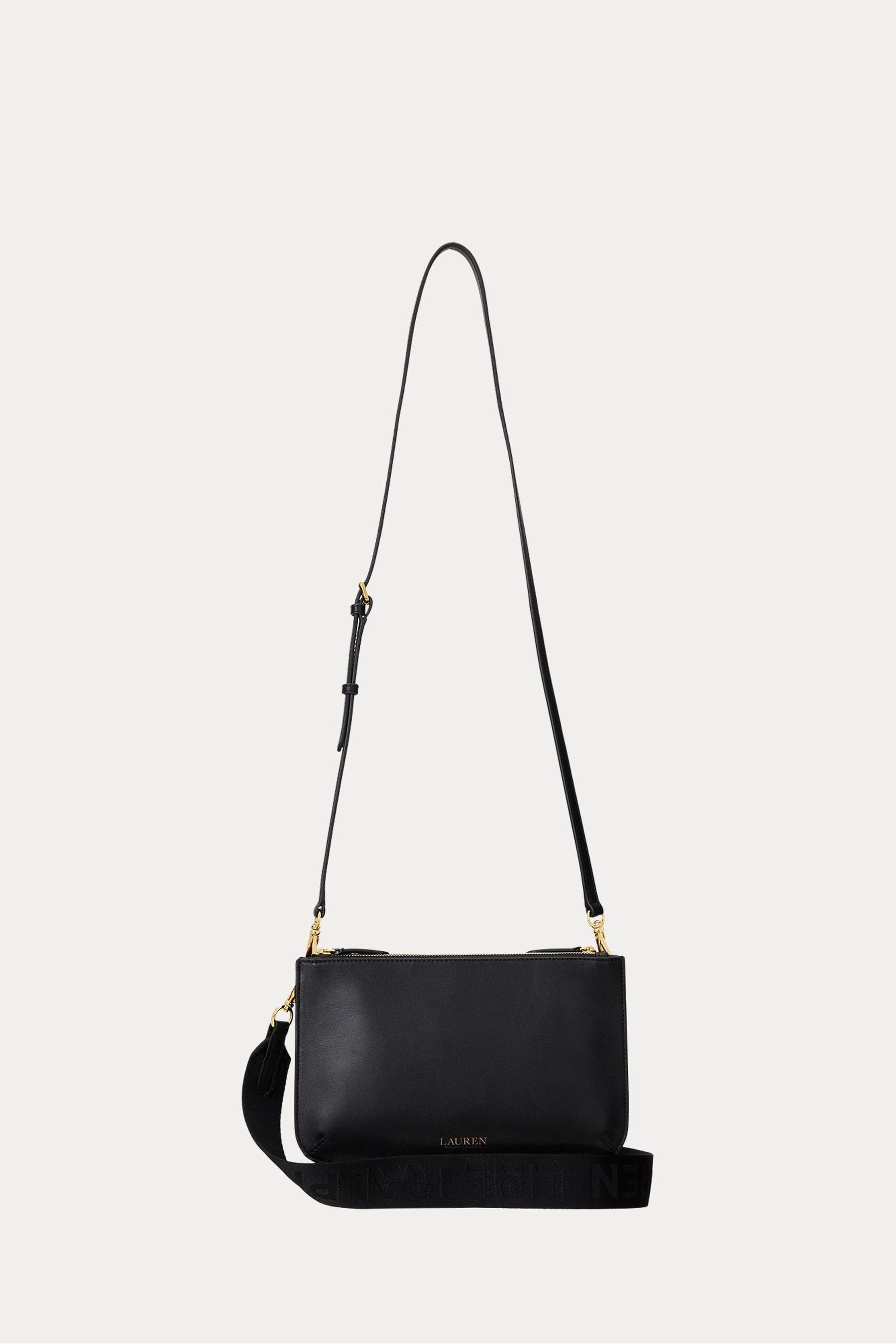 Buy Lauren Ralph Lauren Medium Leather Landyn Cross-Body Bag from the ...