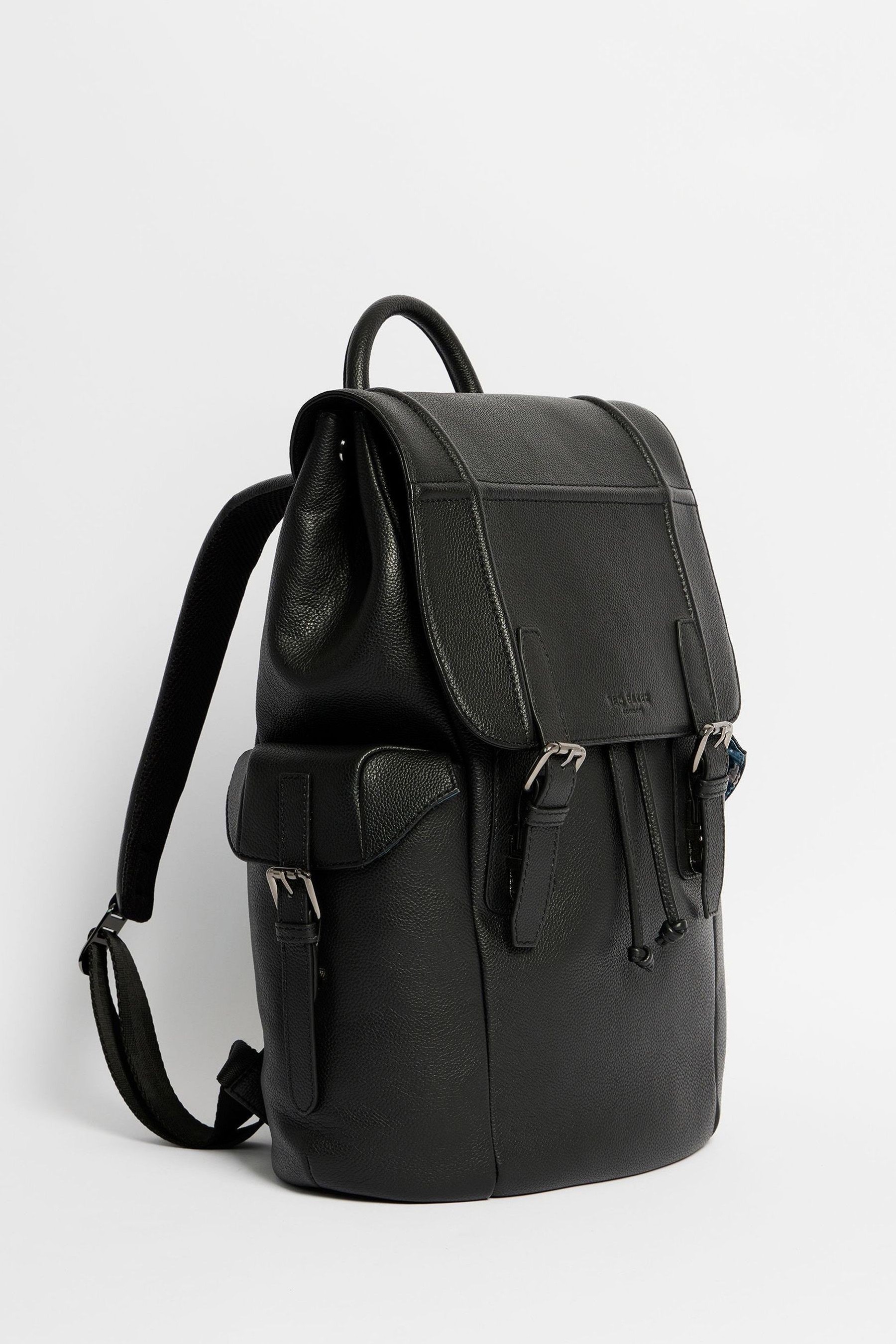 Buy Ted Baker Black Talmate Leather Backpack from Next Germany