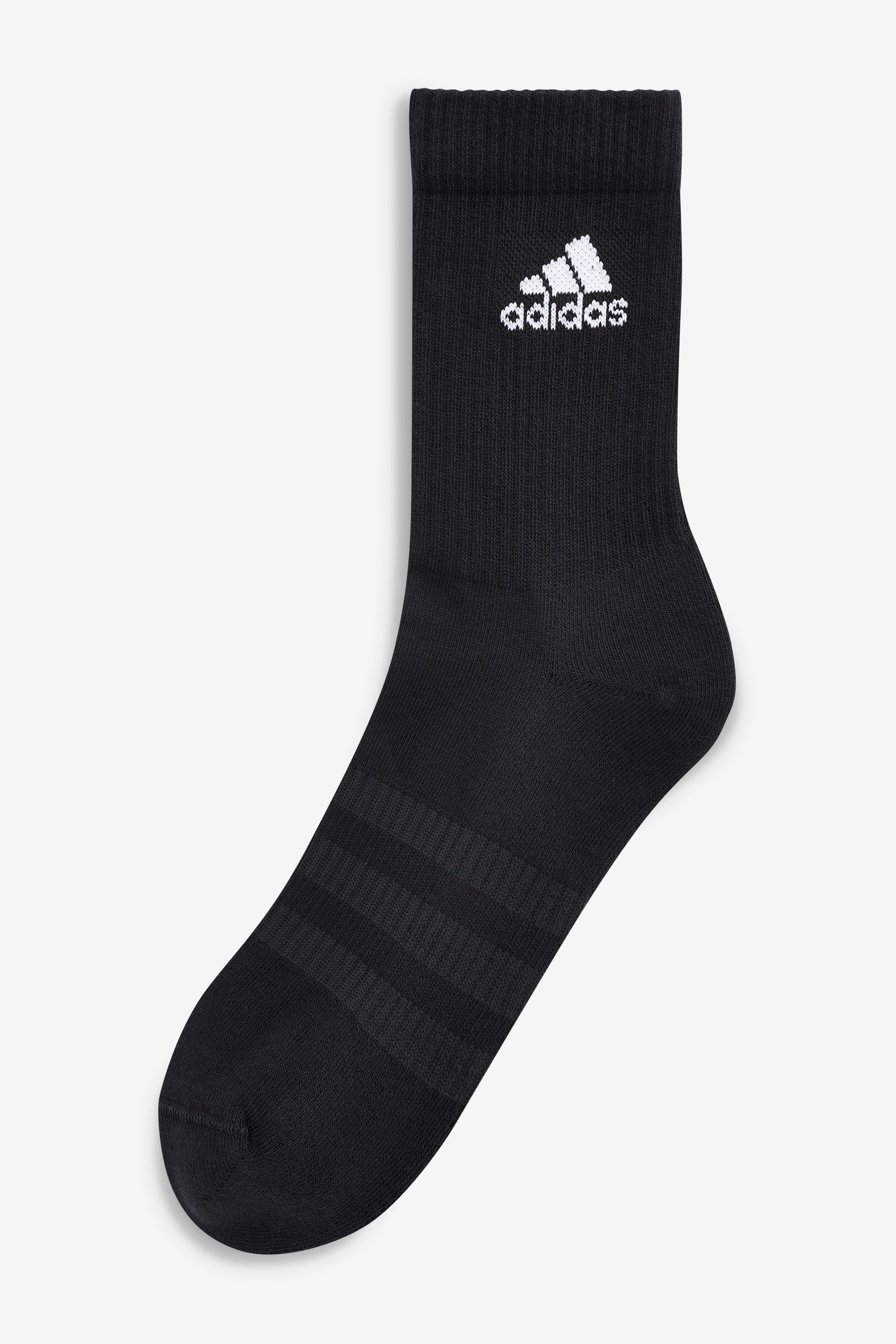 black adidas sock