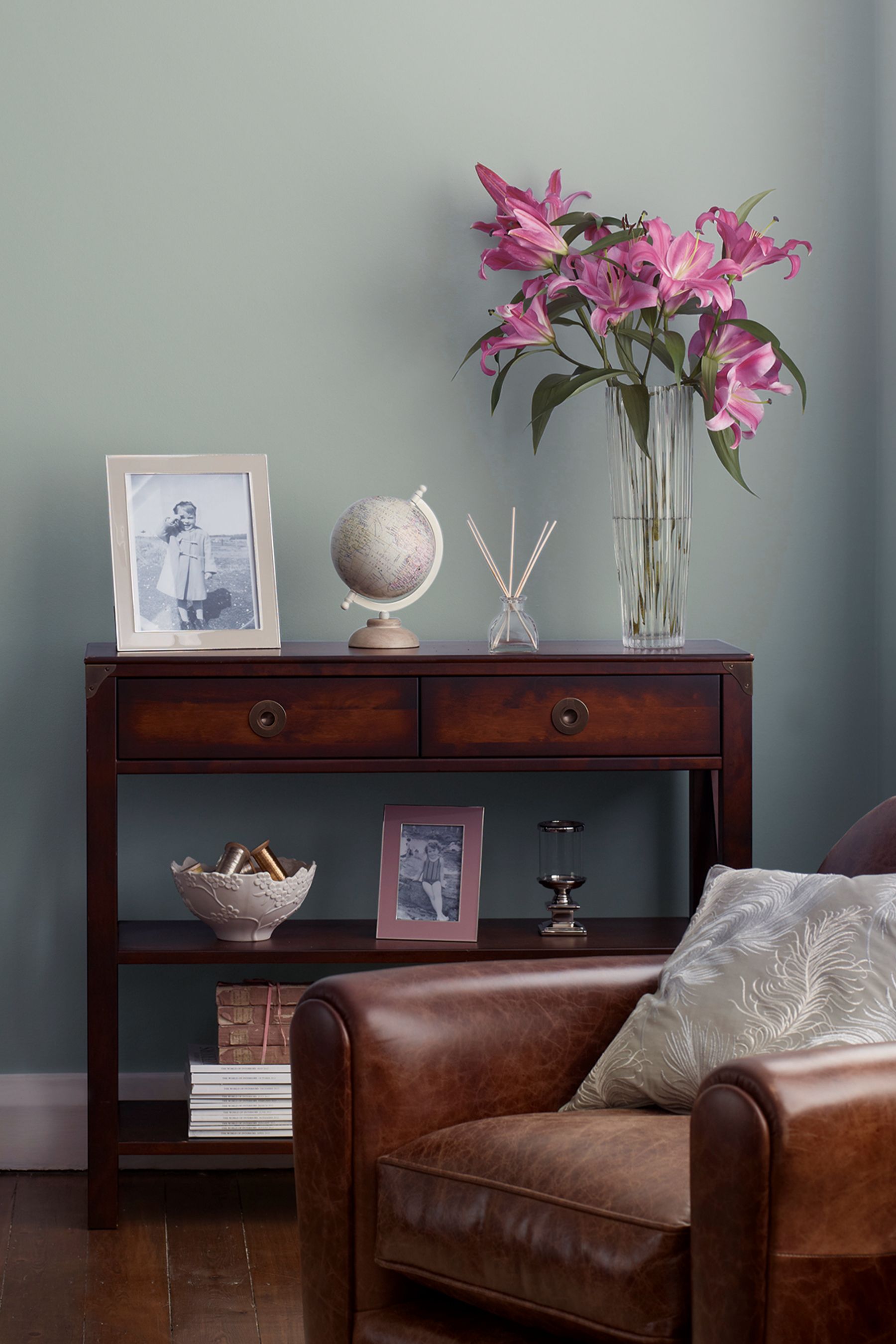 Buy Laura Ashley Pale Duck Egg Blue Eggshell 750ml Paint from the Next