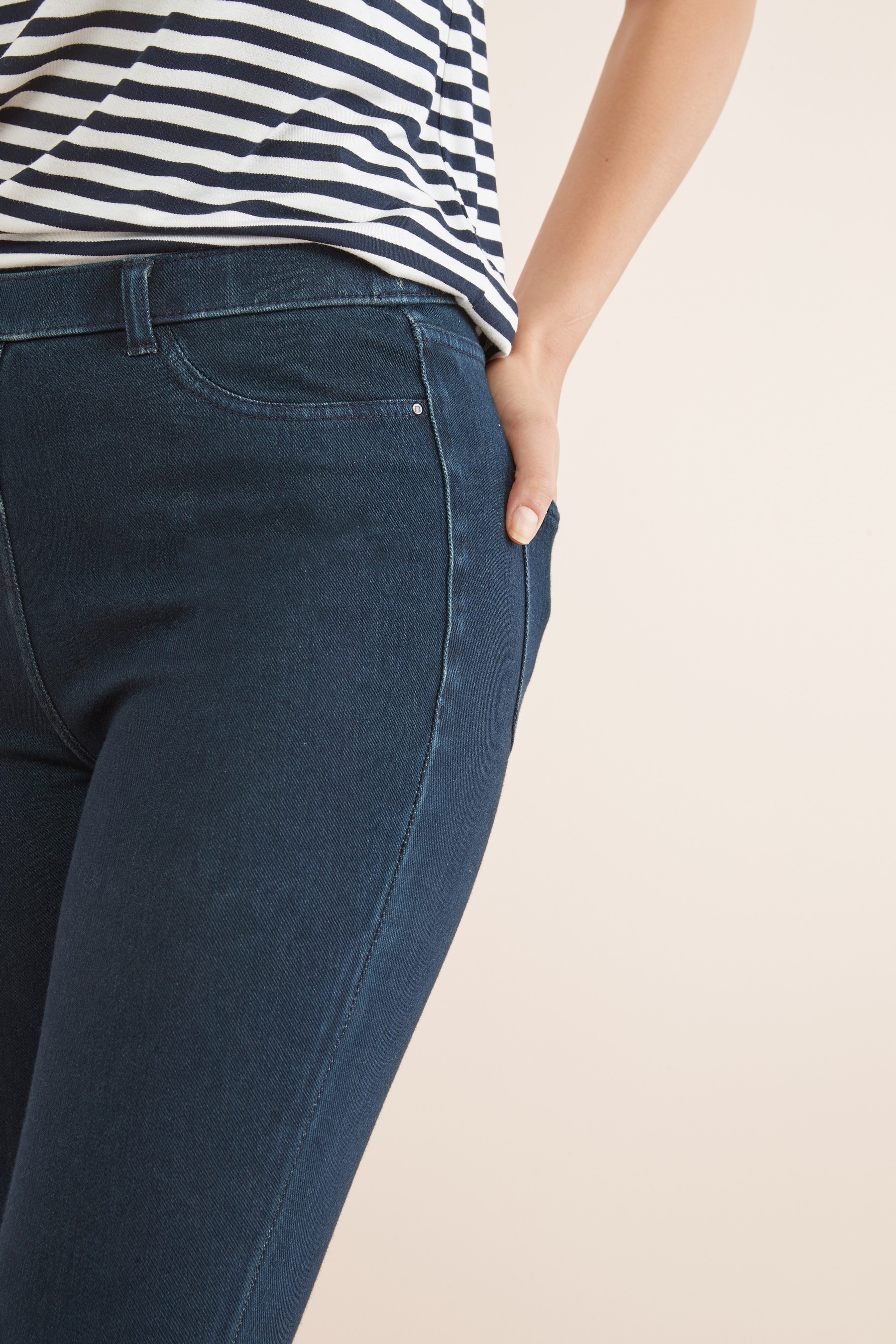 Next cropped jersey deals denim leggings