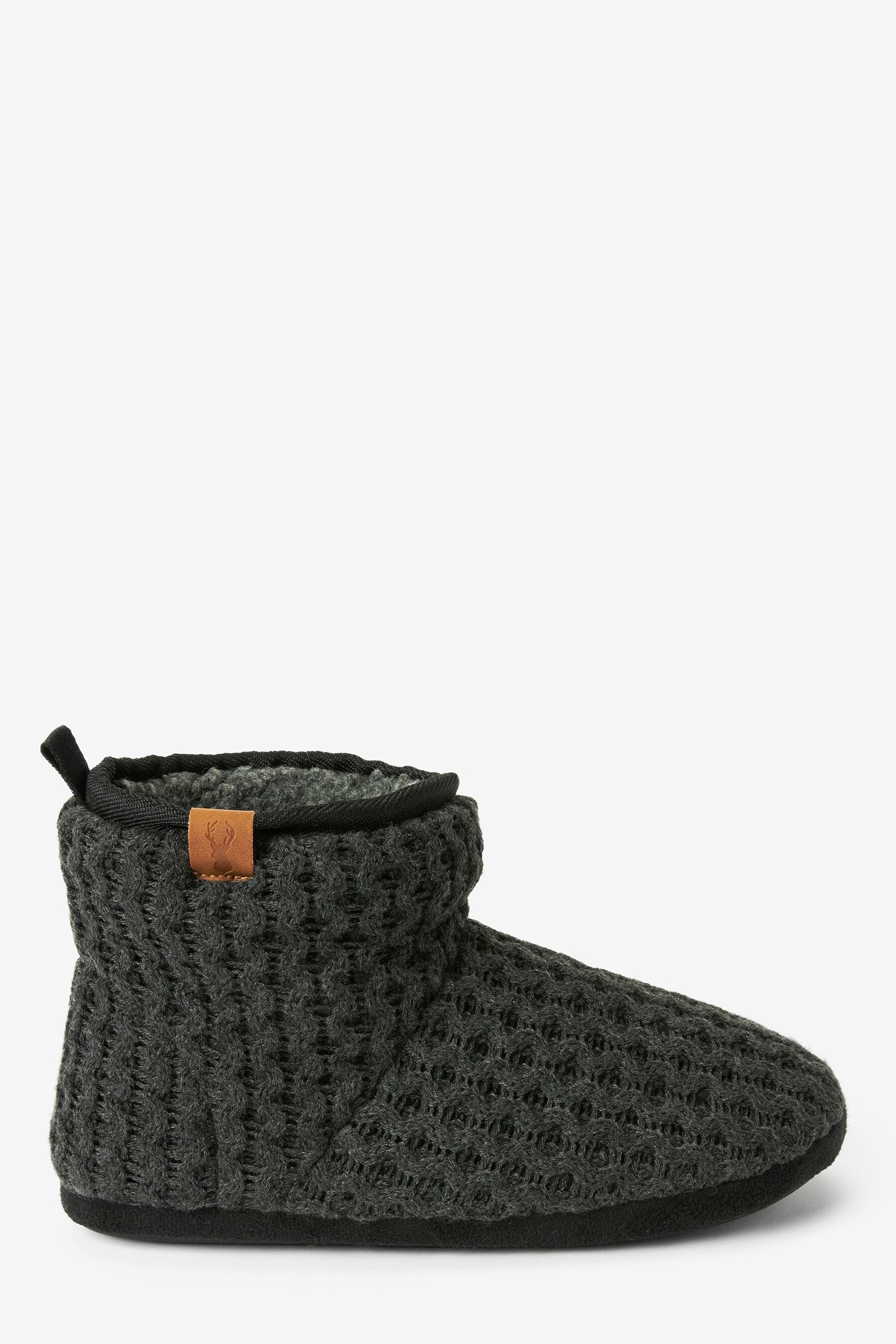 Buy Knitted Boot Slippers from the Next UK online shop