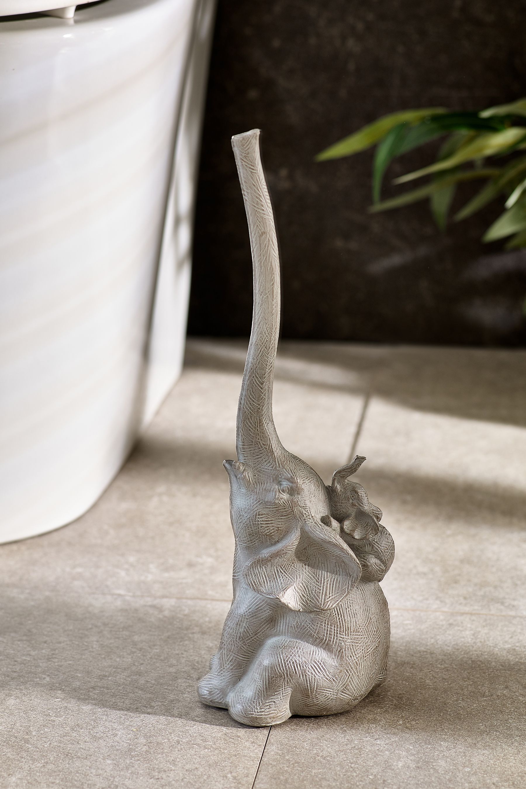 Buy Grey Elephant Toilet Roll Holder from the Next UK online shop
