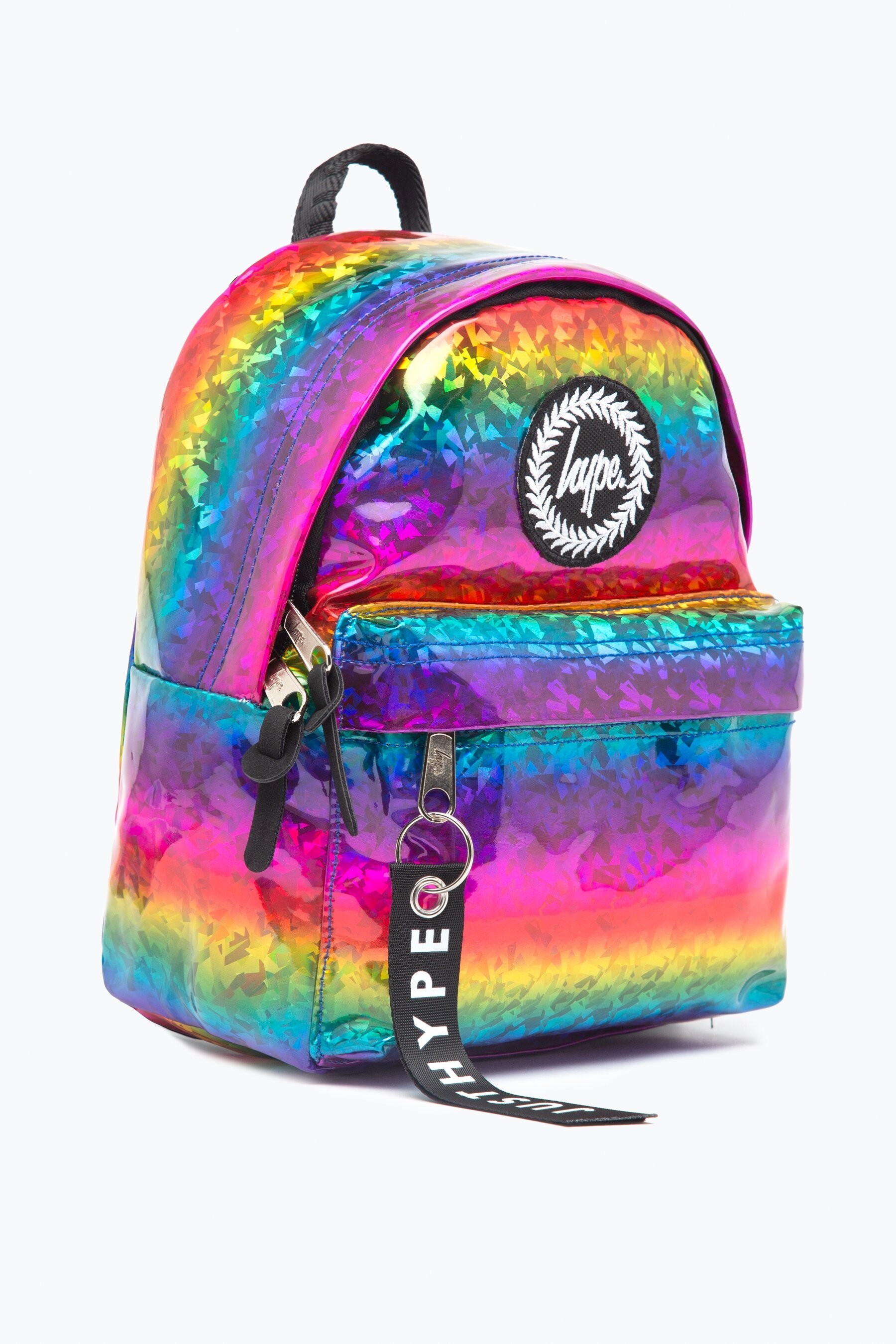hype rainbow space backpack