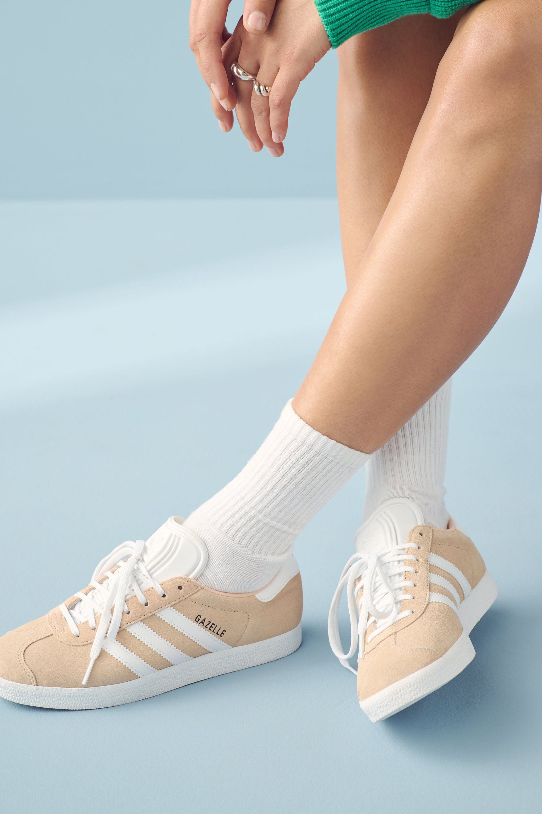 adidas originals blush pink superstar 80's trainers