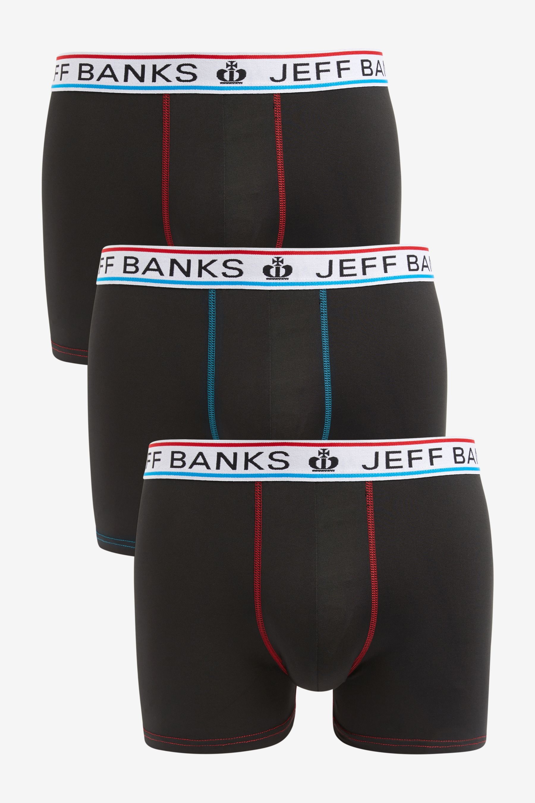 Buy Jeff Banks Lightweight Super Smooth Sports Underwear 3 PK from Next USA