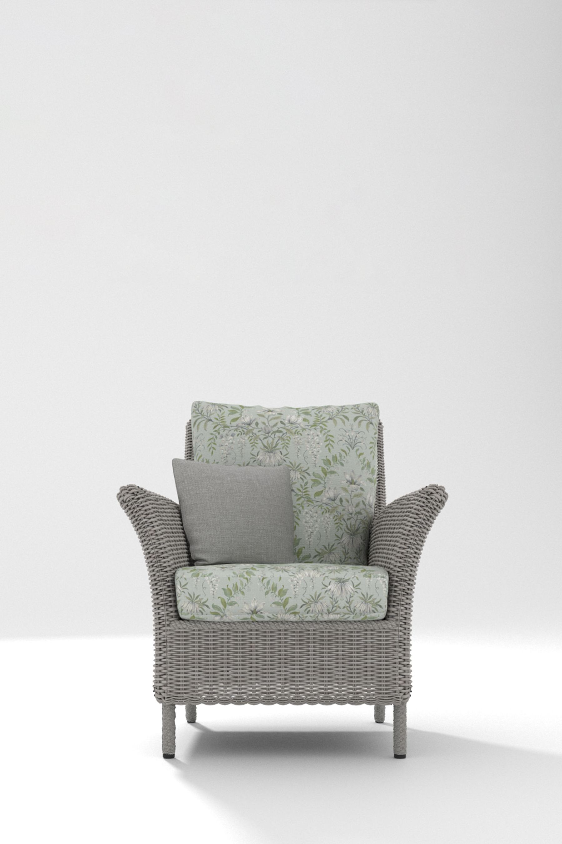 Buy Wilton Outdoor Chair in Parterre Sage with 2 Cushions ...