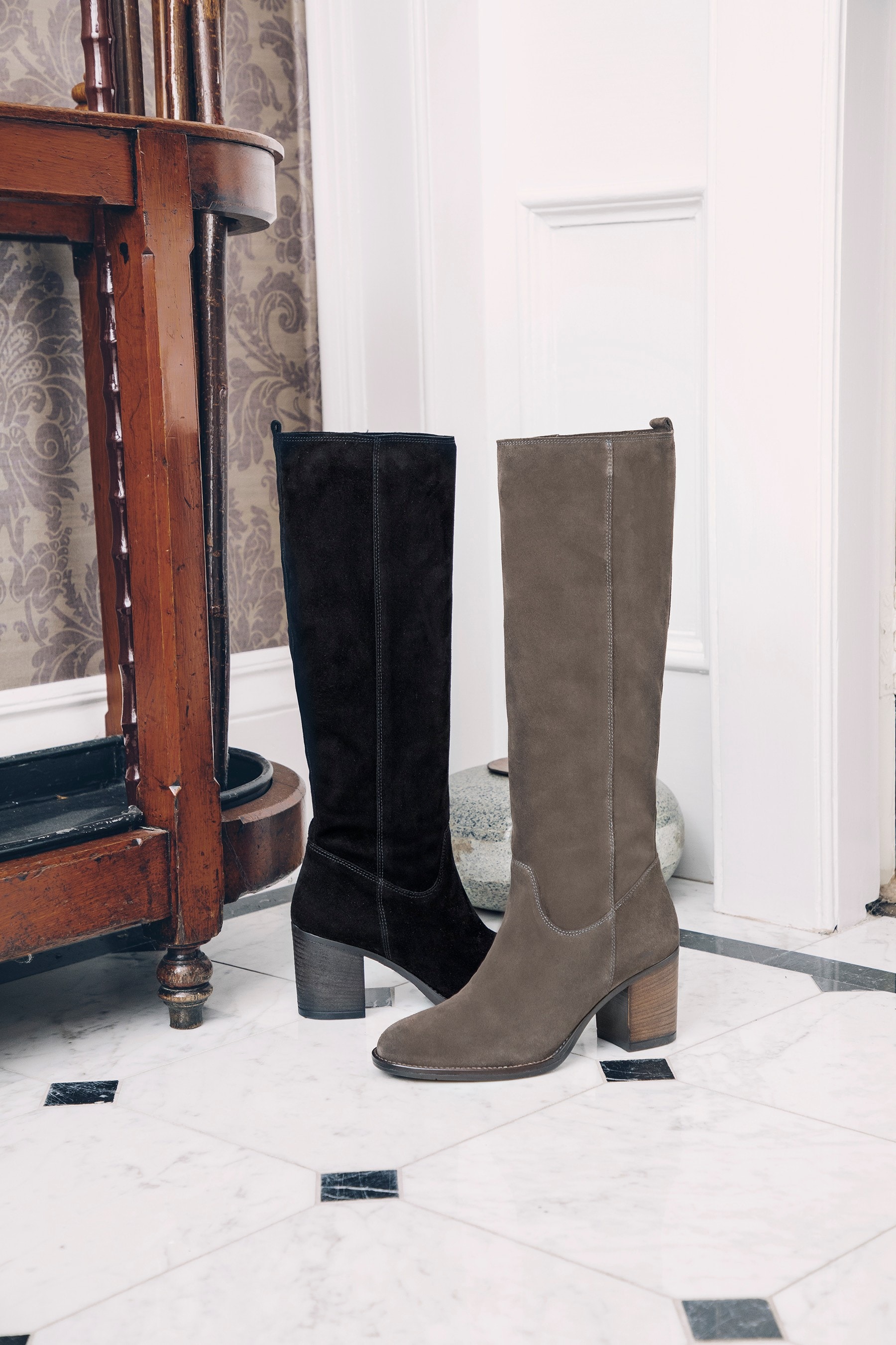 david jones womens knee high boots
