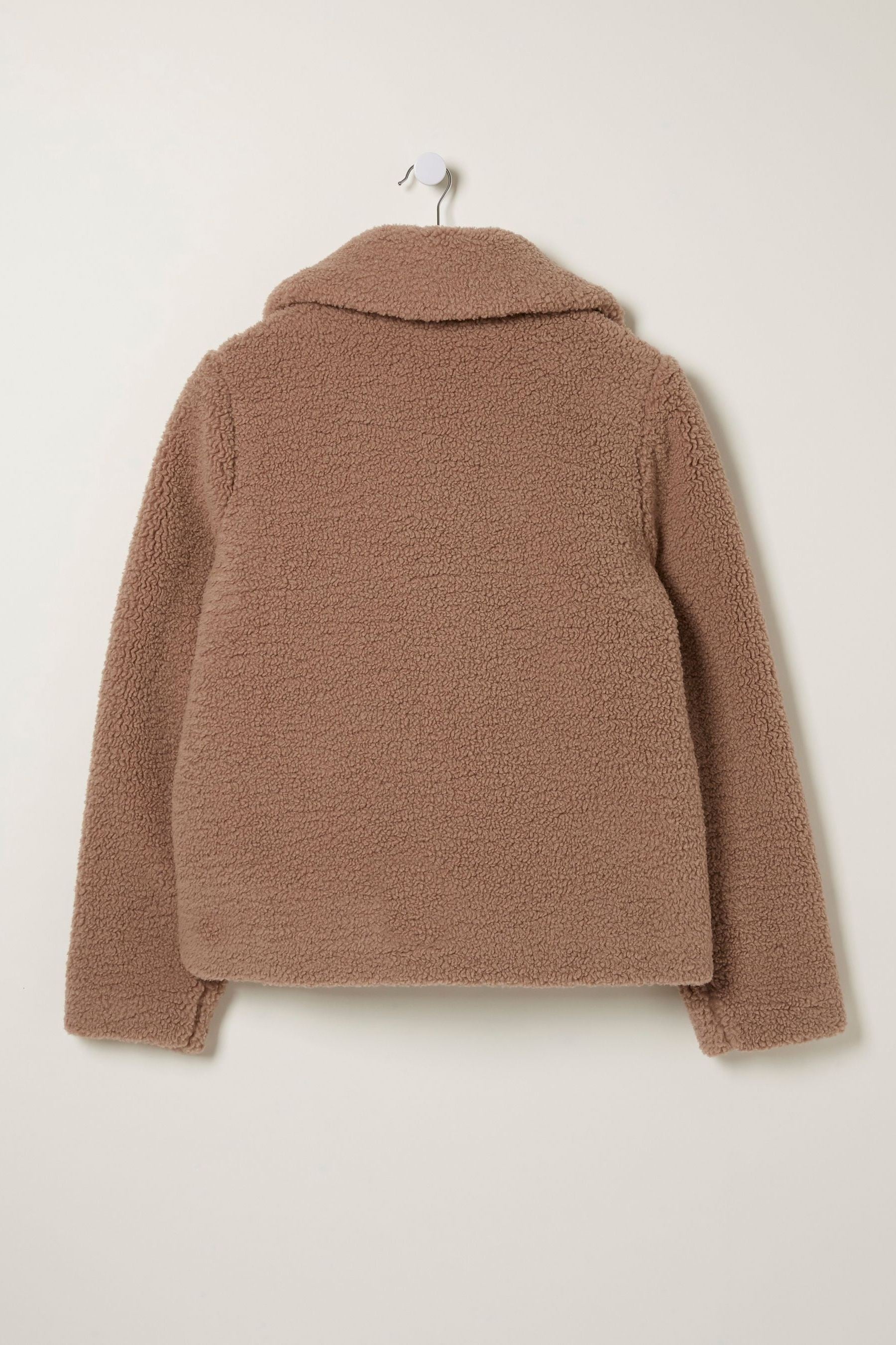Buy FatFace Natural Alice Teddy Jacket from the Next UK online shop