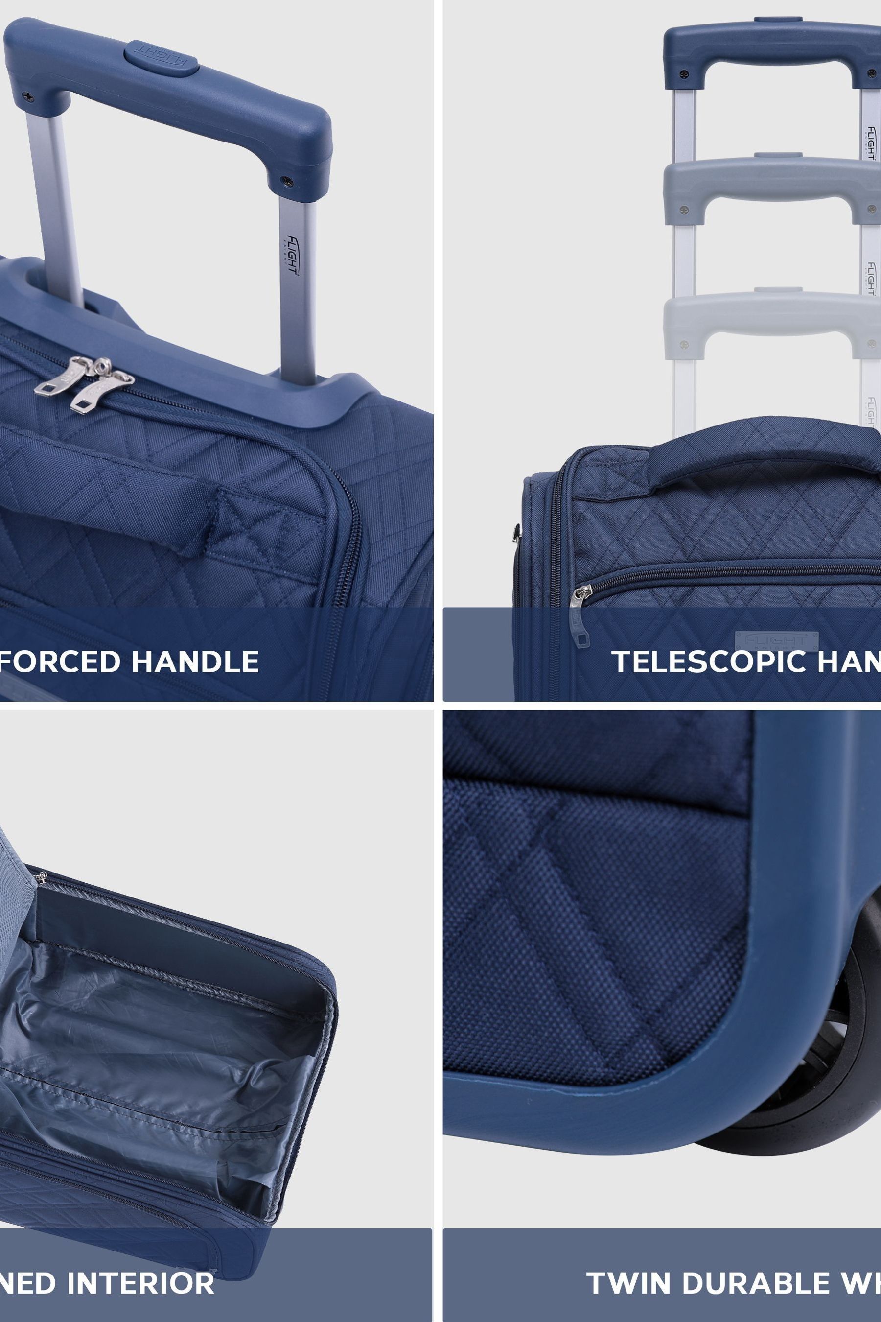 Buy Flight Knight 45x36x20cm EasyJet Underseat Soft Case Cabin Carry On