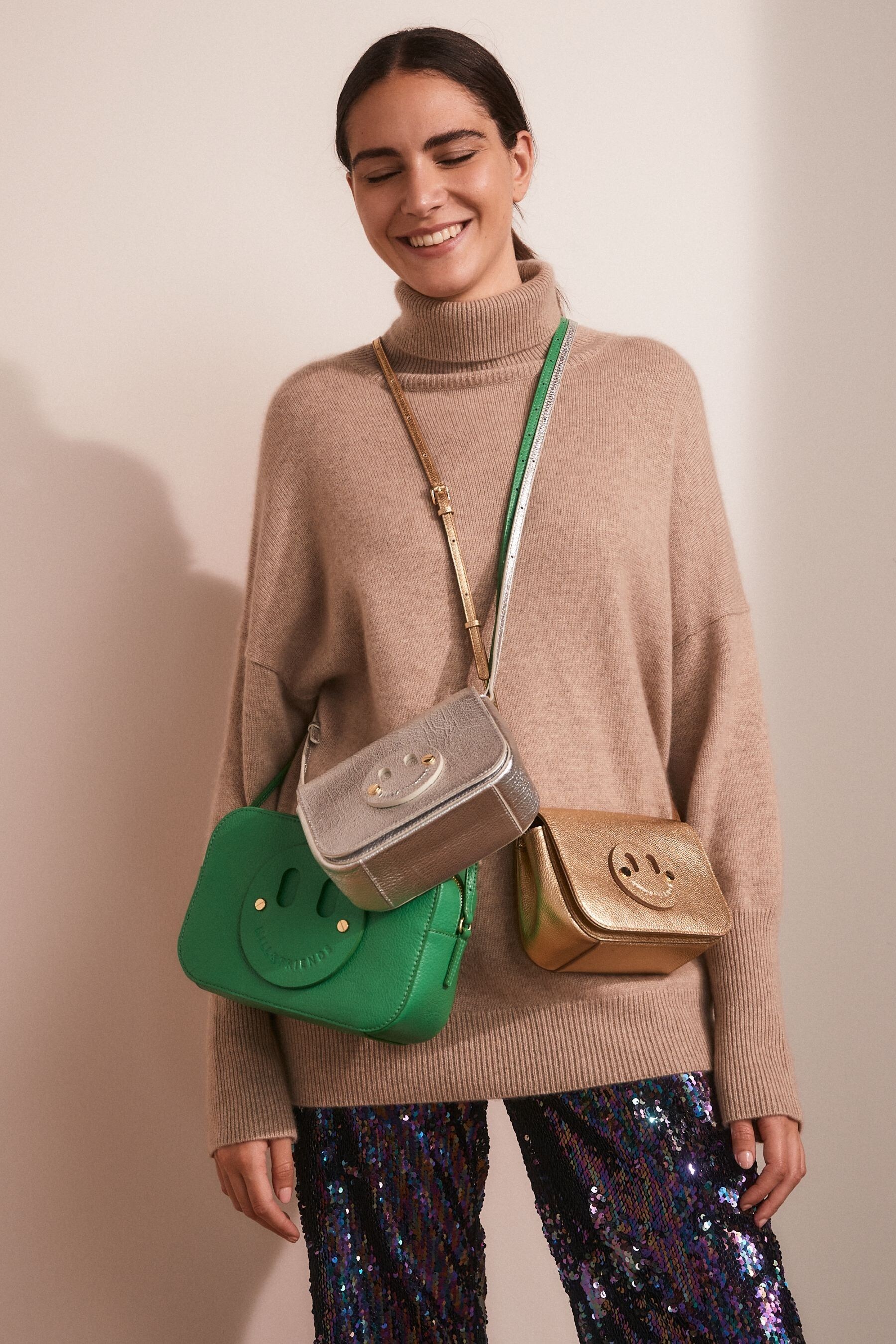 Buy Hill & Friends x Label Mini Cross Body Bag from the Next UK online shop