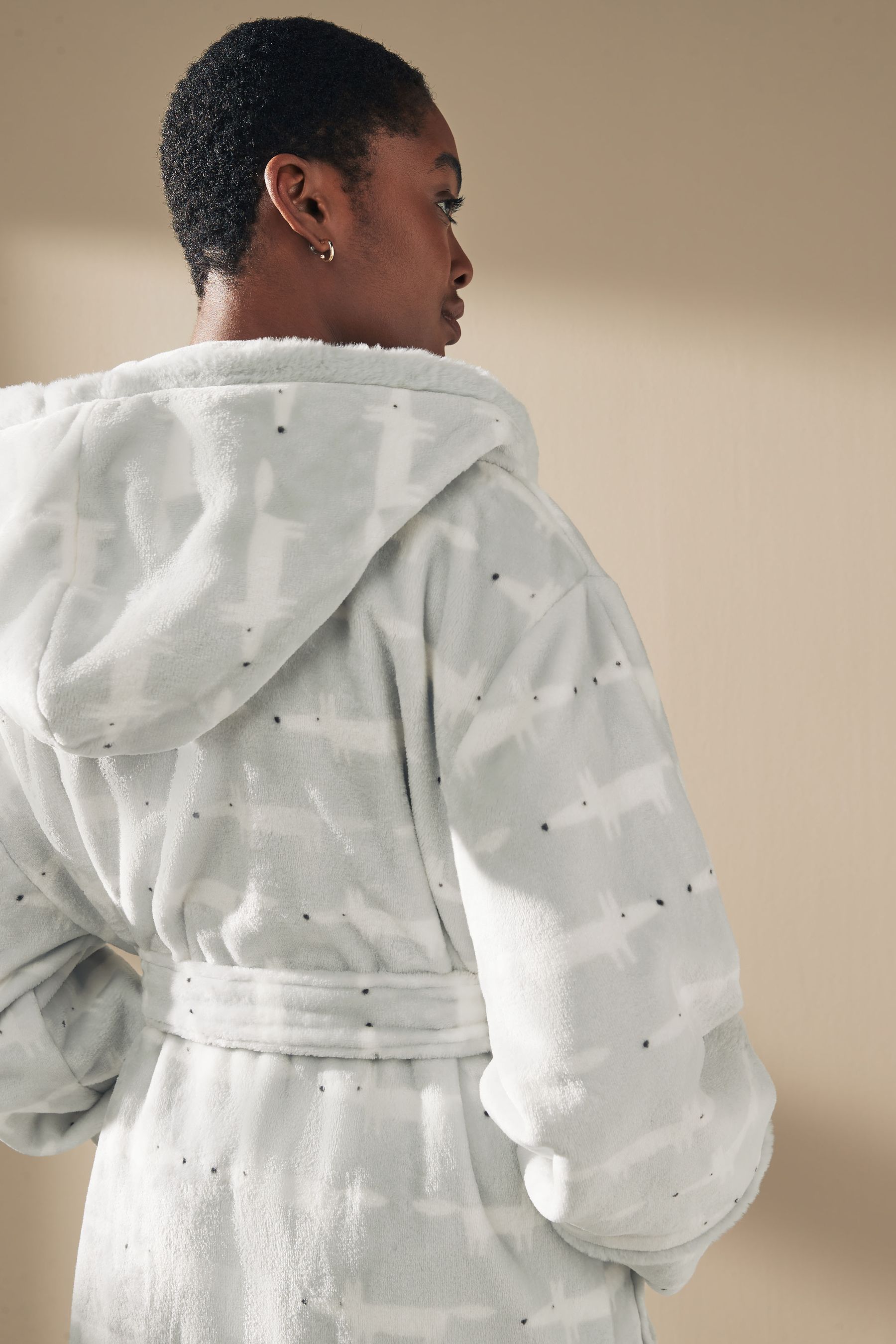 Buy Grey Mr Fox Scion At Next Dressing Gown from the Next UK online shop