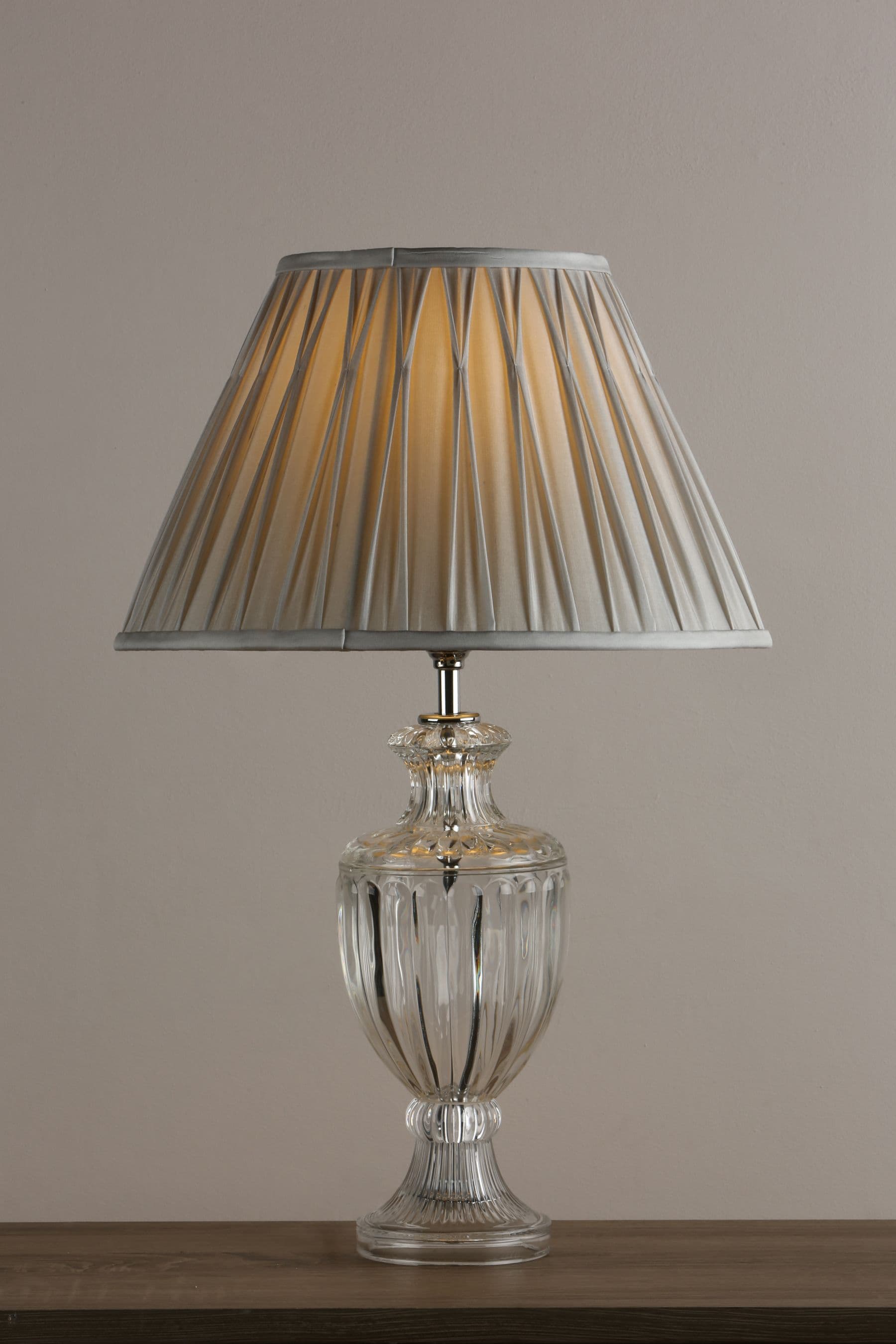 Buy Laura Ashley Meredith Cut Glass Crystal Urn Table Lamp Base from