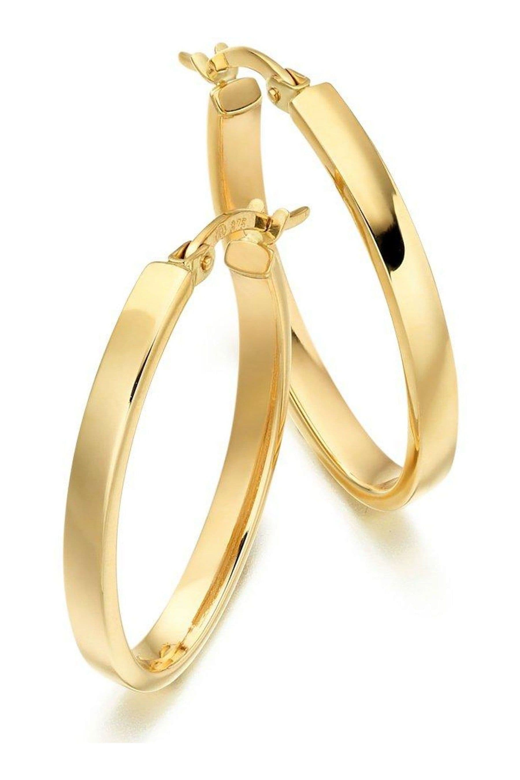 beaverbrooks silver hoops