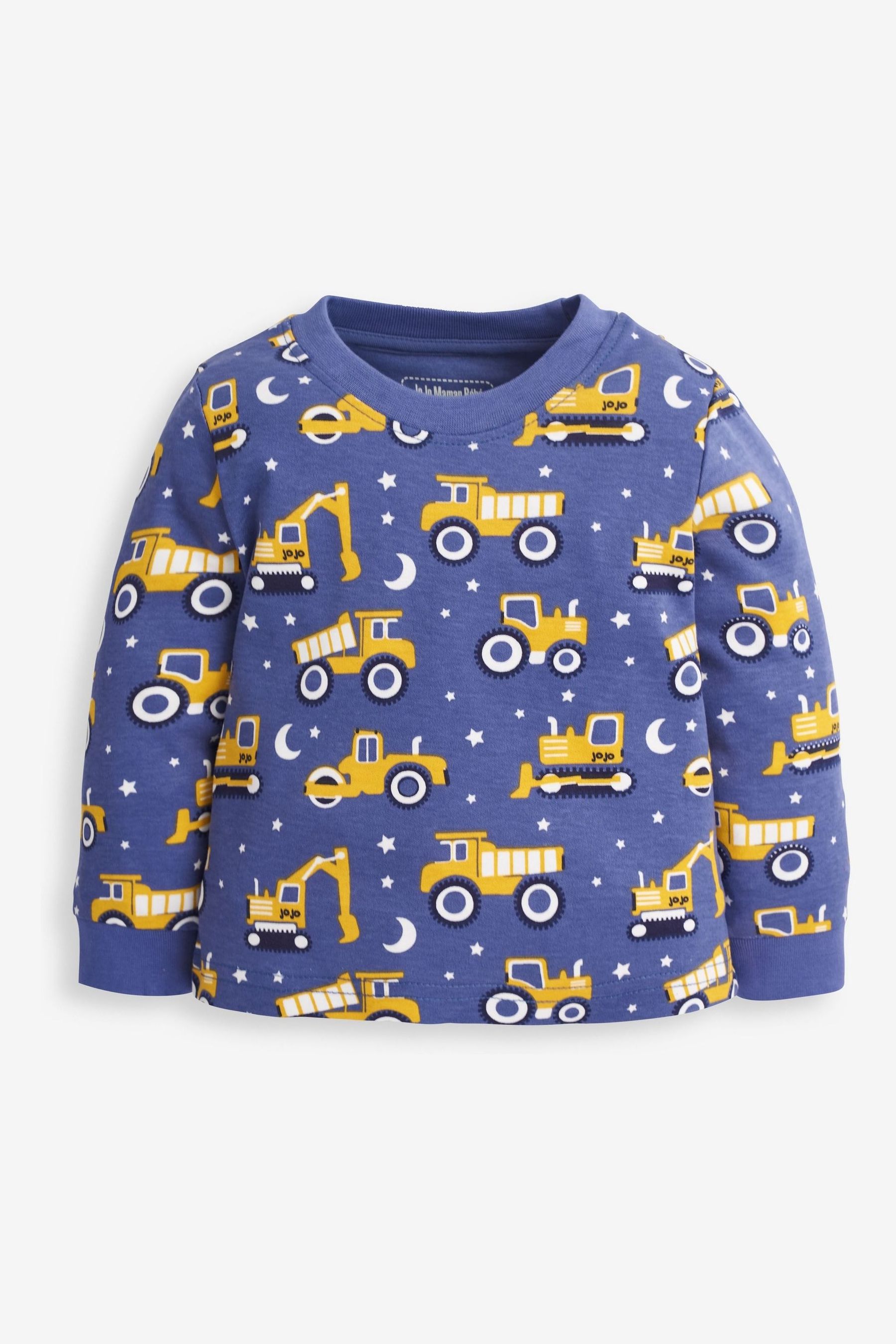 Buy JoJo Maman Bébé Space 2Pack Digger Jersey Pyjamas from the Next UK