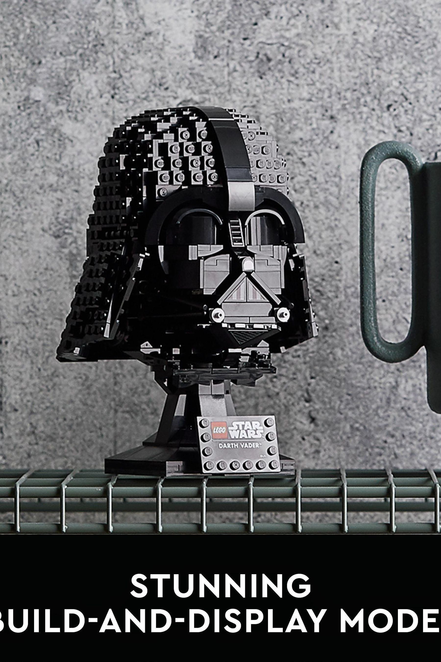 Buy LEGO 75304 Star Wars Darth Vader Helmet Set For Adults from the ...