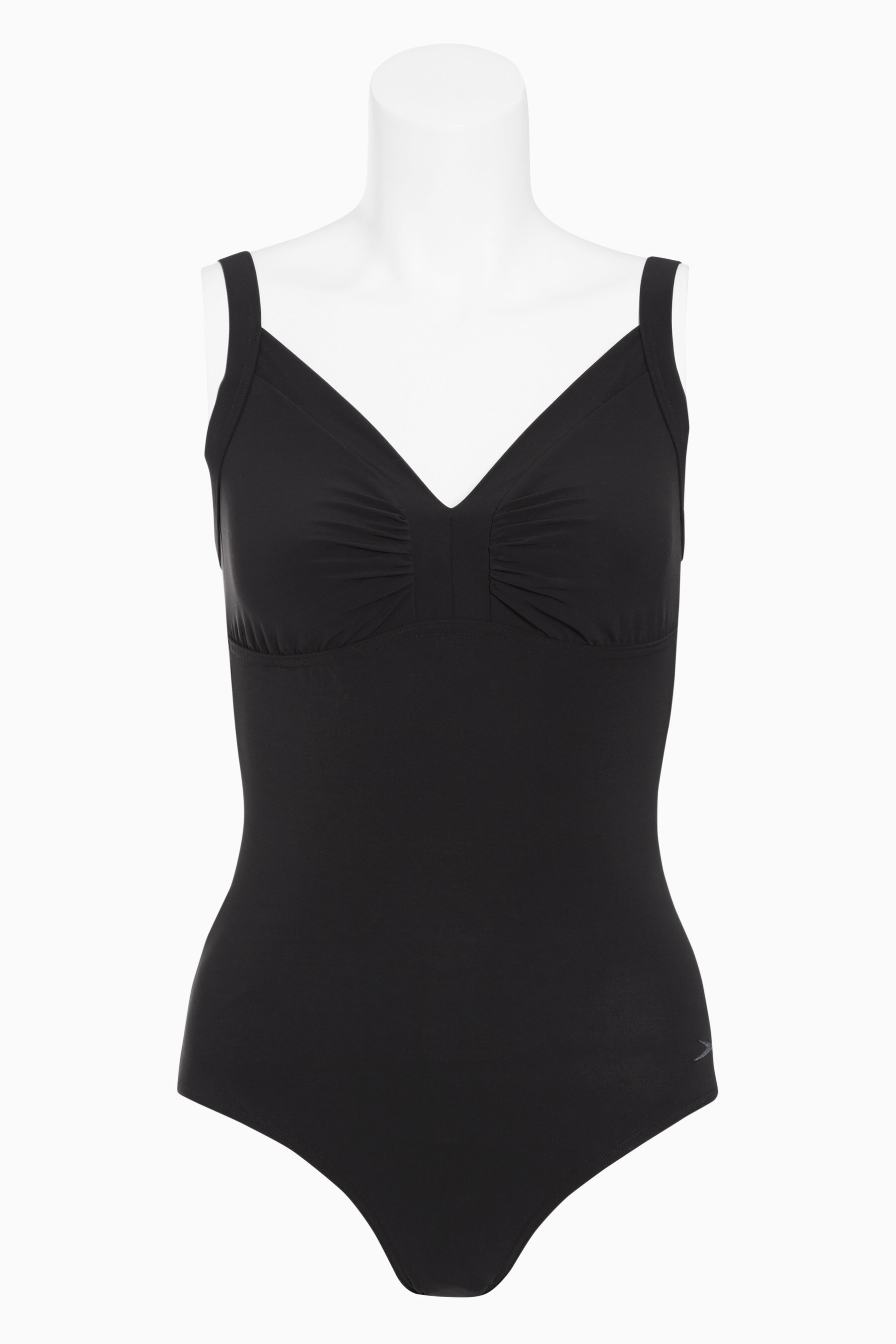 Buy Speedo® Sculpture Black Watergem Adjustable Swimsuit from the Next ...
