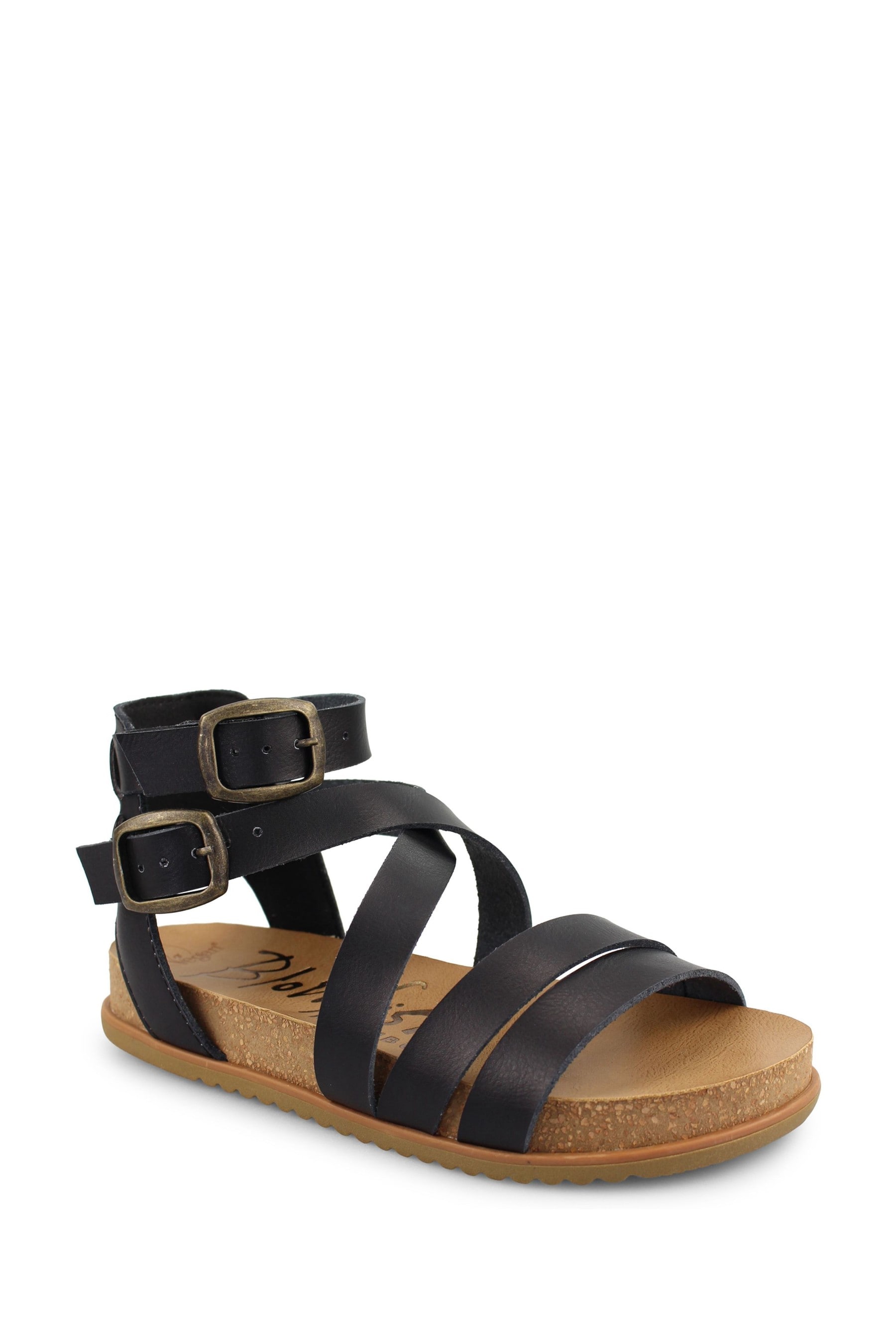 platform blowfish sandals